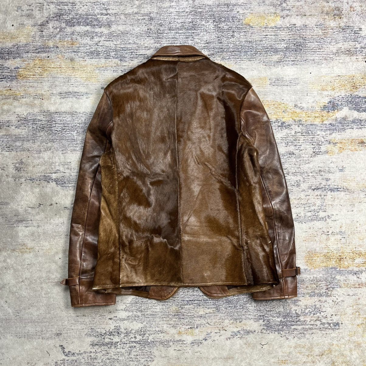Indian Motorcycle Indian toyo enterprise pony hair horsehide leather jacket Size US M / EU 48-50 / 2 - 4 Thumbnail