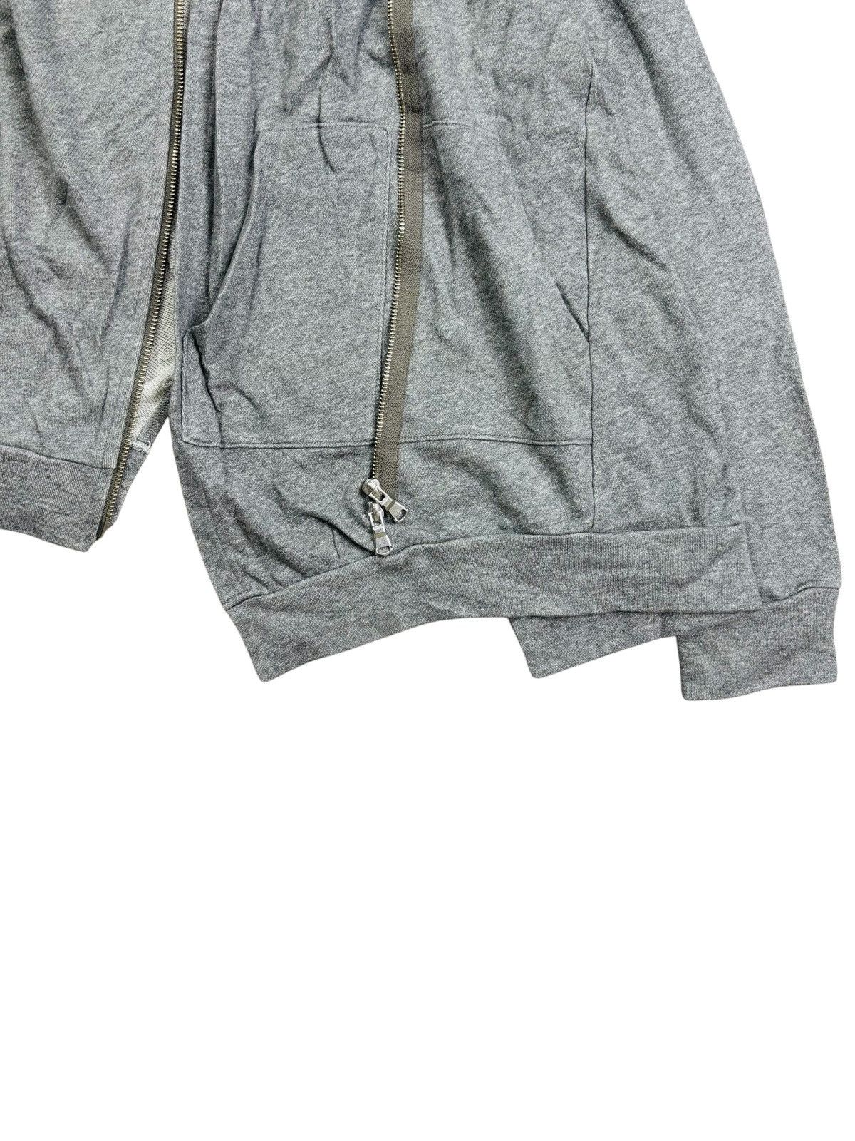 Limi Feu Archive Limi Feu - Asymetrical Zip Hoodie Size US M / EU 48-50 / 2 - 6 Thumbnail