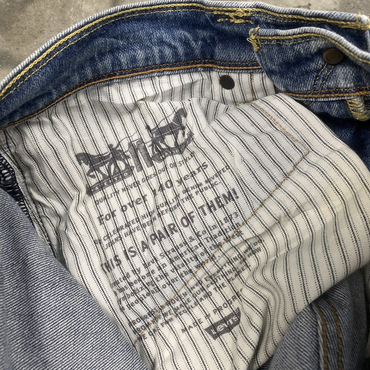 Levi's × Levi's Made & Crafted × Levi's Vintage Clothing y2k Levis 513 Acid Washed Jeans Size US 34 / EU 50 - 9 Thumbnail