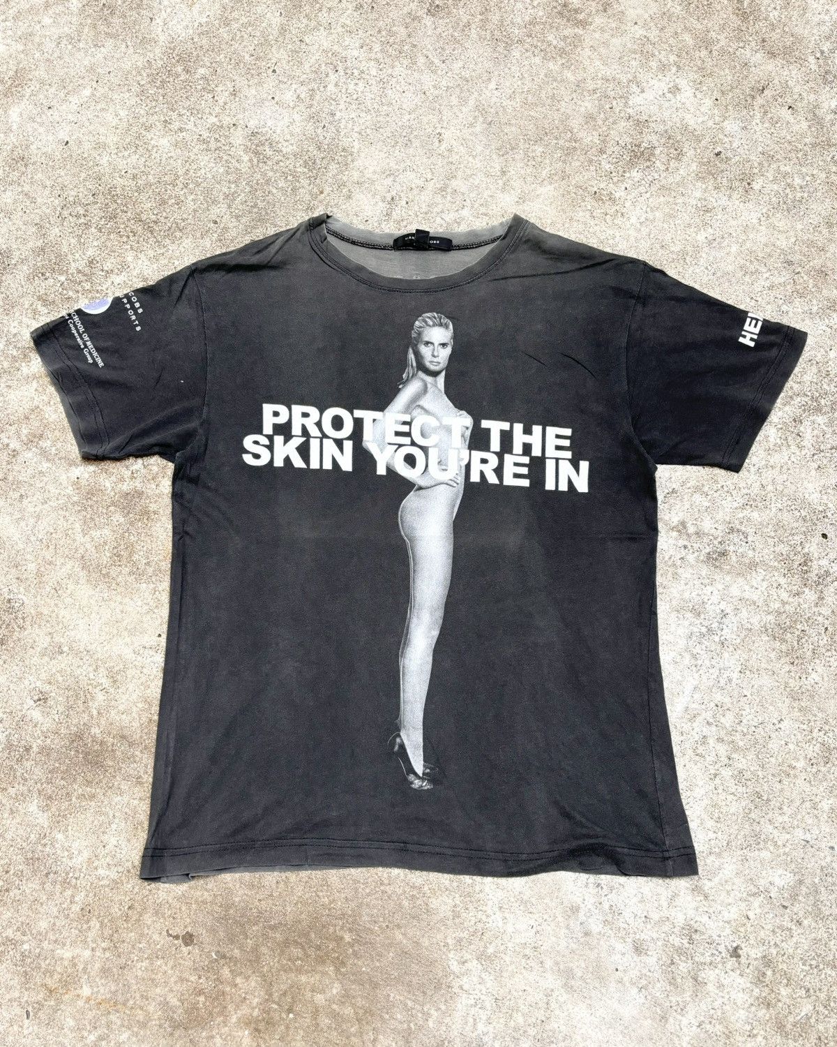 Marc Jacobs Faded Marc Jacobs Protect the Skin you're in Heidi Klum Size US S / EU 44-46 / 1 - 1 Thumbnail