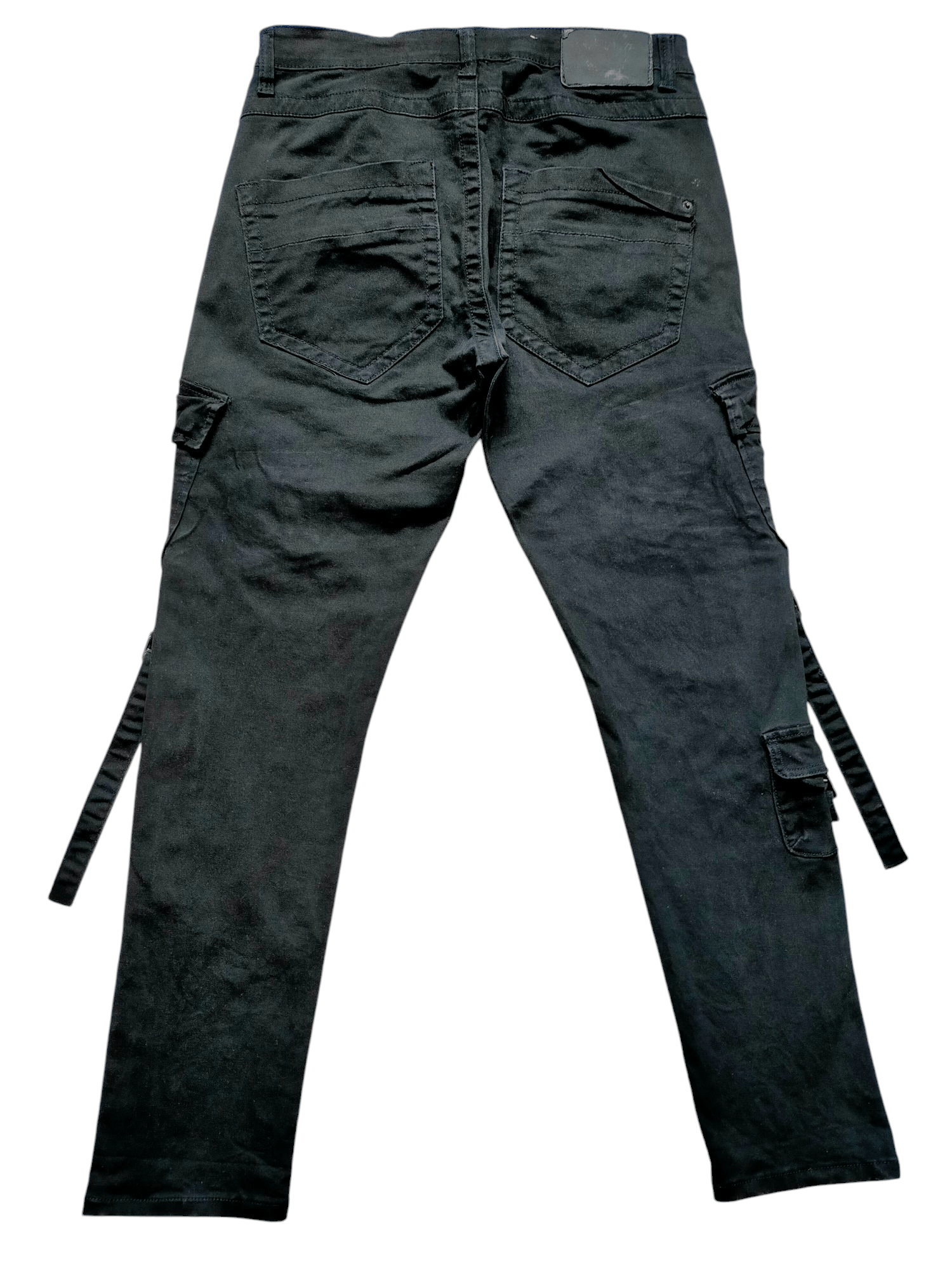 If Six Was Nine × Japanese Brand Smugglers Moon Multipocket zipped Bondage Punk Stretch Cargo Size US 33 - 2 Thumbnail