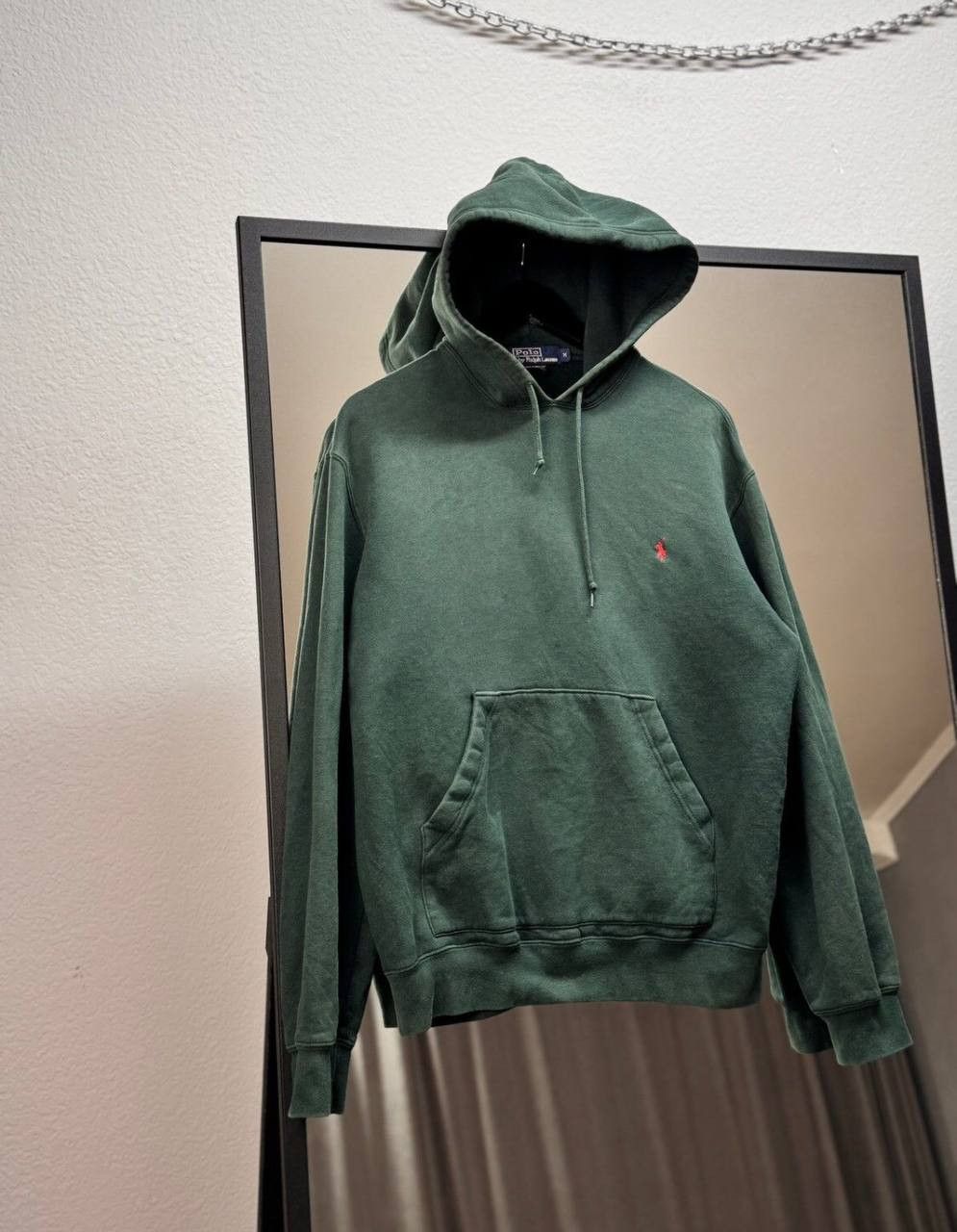 Polo Ralph Lauren × Vintage Polo Ralph Lauren 90s Hoodie Faded Oversized Vintage Size US M / EU 48-50 / 2 - 10 Thumbnail