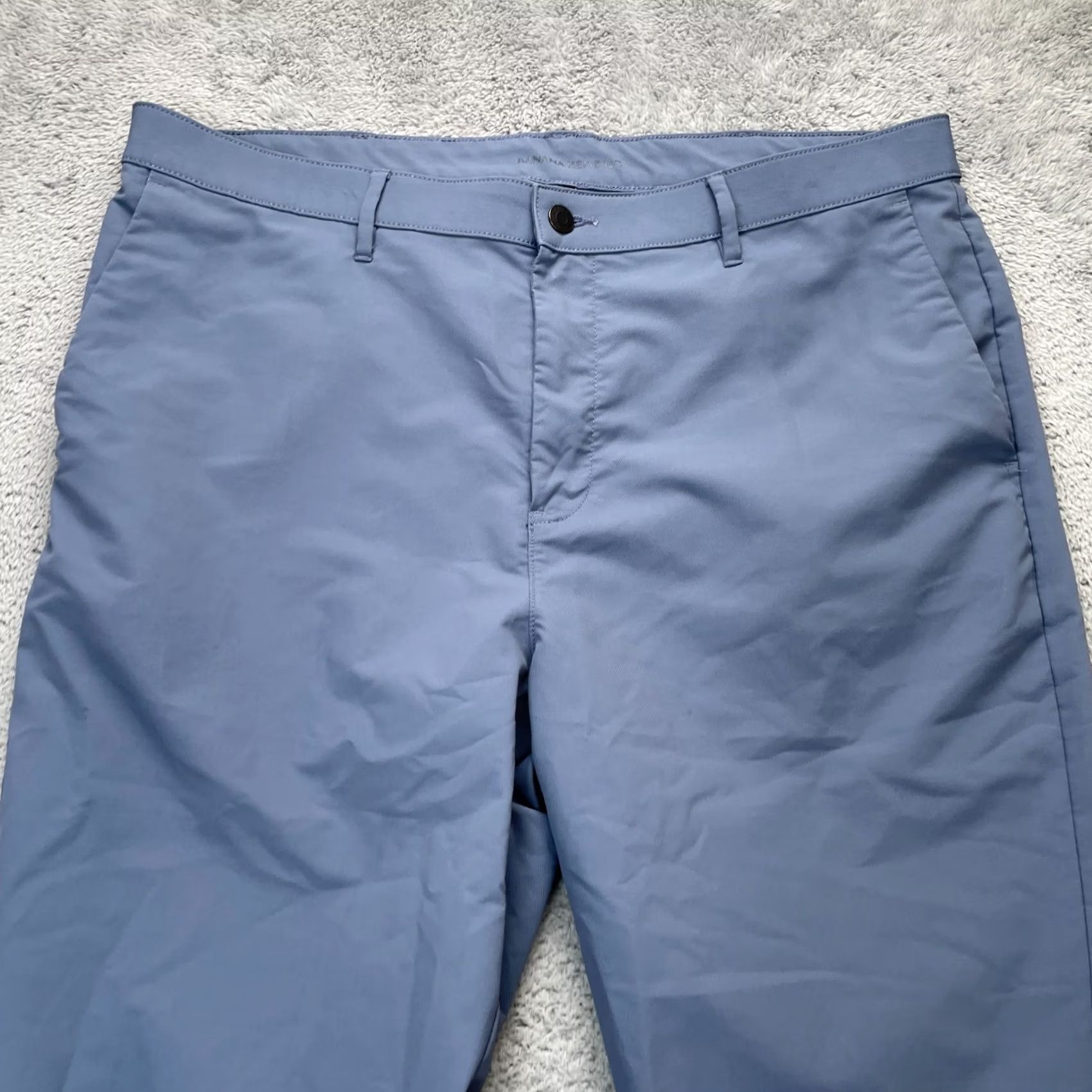 Banana Republic Banana Republic Mens Pants Blue Chino Straight Leg Golf Resort Wear Tennis 40x32 Size US 40 / EU 56 - 3 Thumbnail