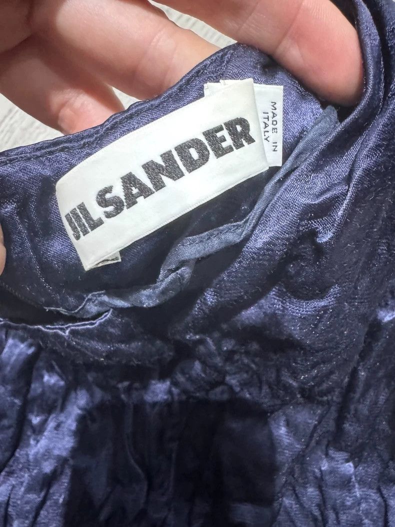Jil Sander Jil Sander silk and metal fiber set Size 24" / US 00 / IT 34 - 2 Thumbnail