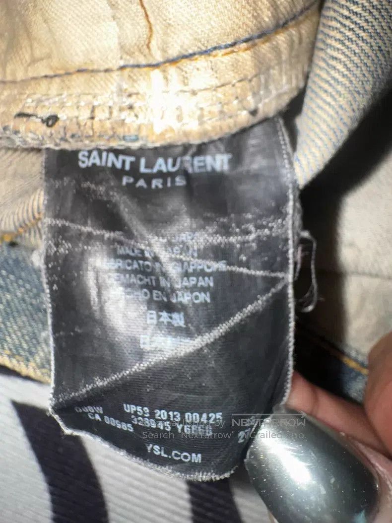 Saint Laurent Paris #REF! Size US 27 - 7 Thumbnail