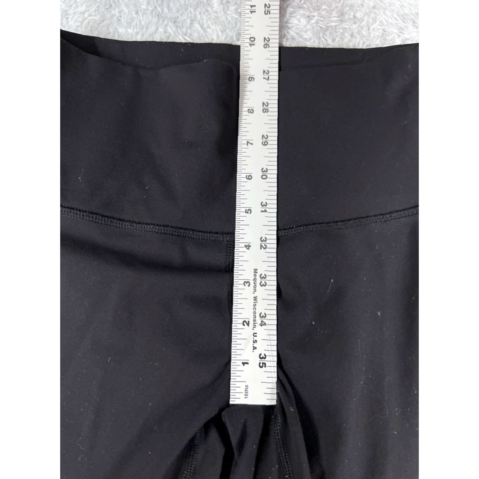 Lululemon Lululemon Wunder Under Pants Women 6 Black Cropped 25" Inseam Stretch Yoga Gym Activewear Straight Leg Size 28" / US 6 / IT 42 - 7 Thumbnail