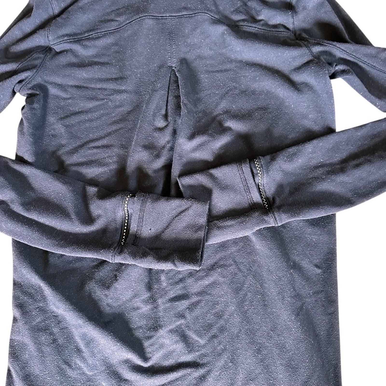 Lululemon Lululemon Fast As Light 1/2 Zip – Black – Estimated Size 6 Size M / US 6-8 / IT 42-44 - 10 Thumbnail