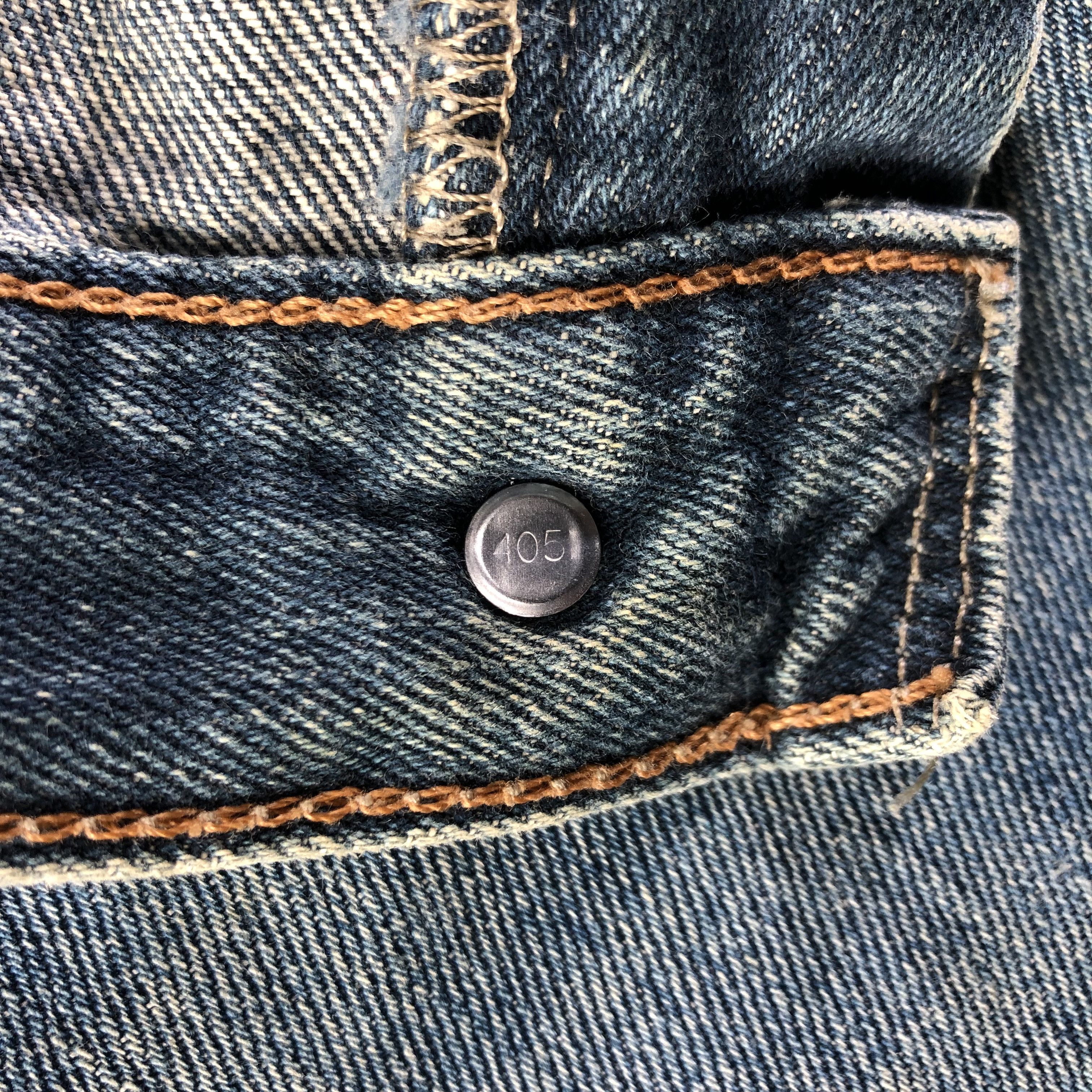 Levi's Vintage Blue Wash Levis 527 Flare Jeans-J3092 Size US 33 - 9 Thumbnail
