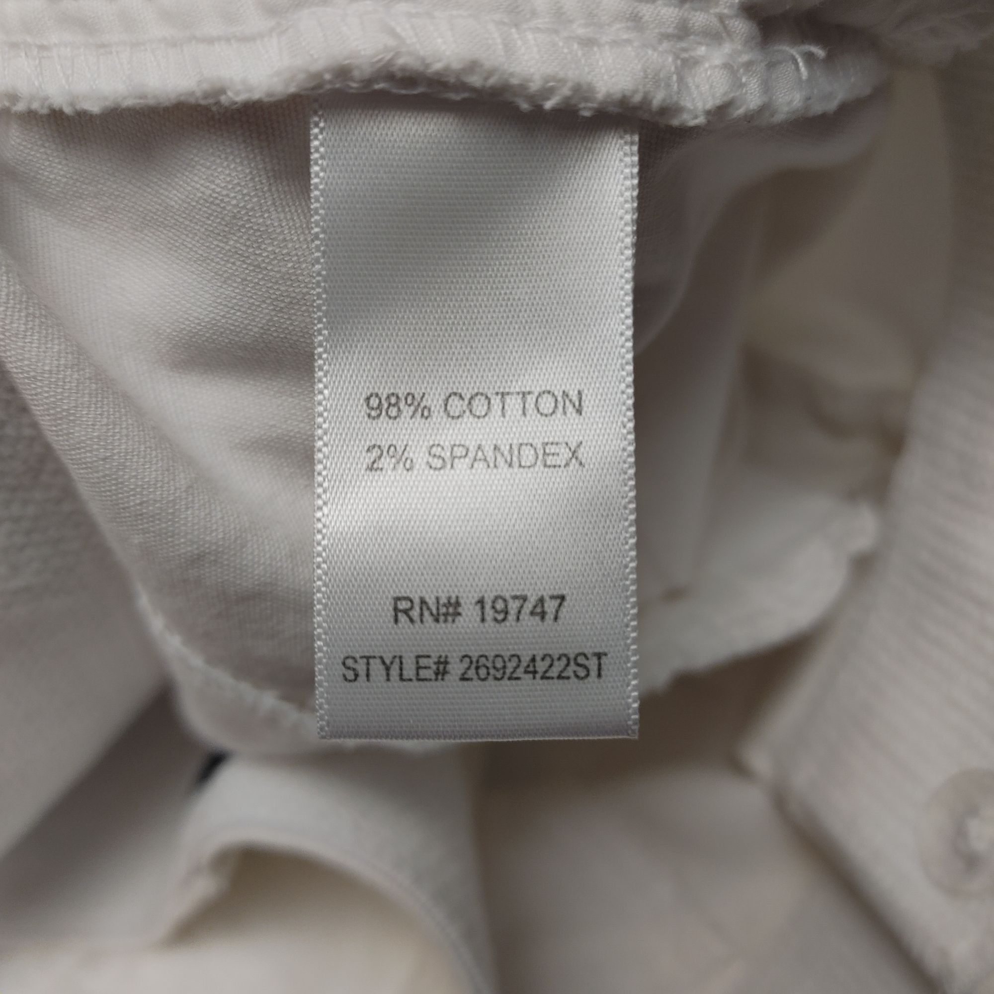 Other Counterparts Women's White Capri Knee Length Jeans 14 Size 36" / US 14 / IT 50 - 4 Thumbnail