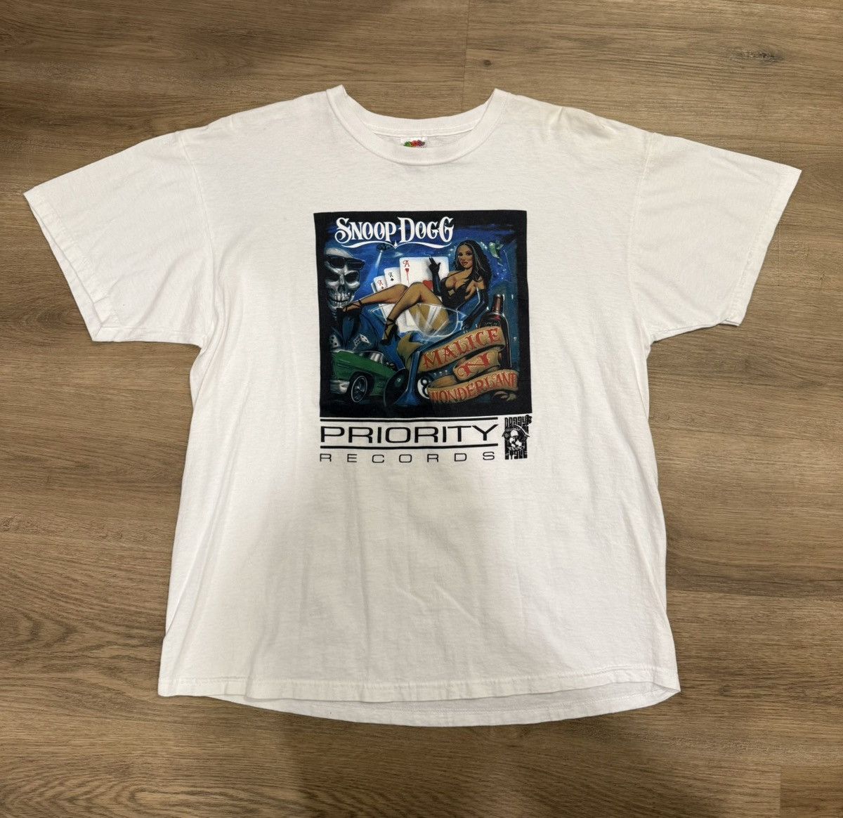 Fruit Of The Loom Snoop Dogg Malice In Wonderland T Shirt Size XL Size US XL / EU 56 / 4 - 1 Thumbnail