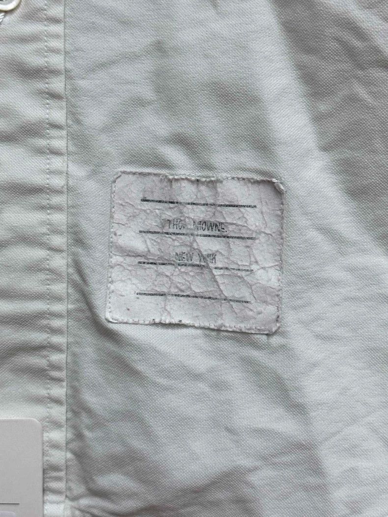 Thom Browne Thom Browne Plain-colored shirt 2506-Nextarrow Size US S / EU 44-46 / 1 - 5 Thumbnail