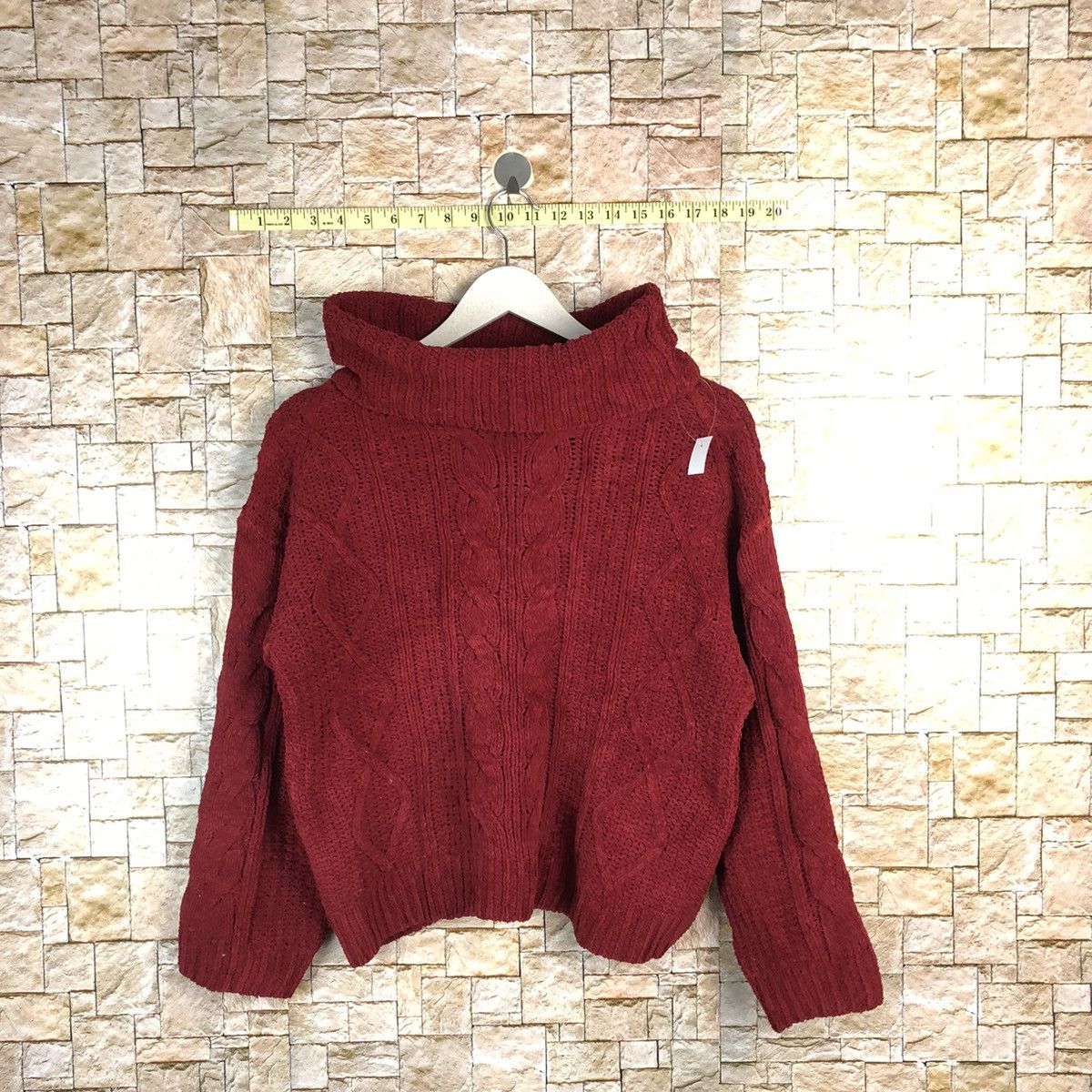 Homespun Knitwear × Japanese Brand Ingni Red japan Knitwear #A1046 Size M / US 6-8 / IT 42-44 - 1 Thumbnail