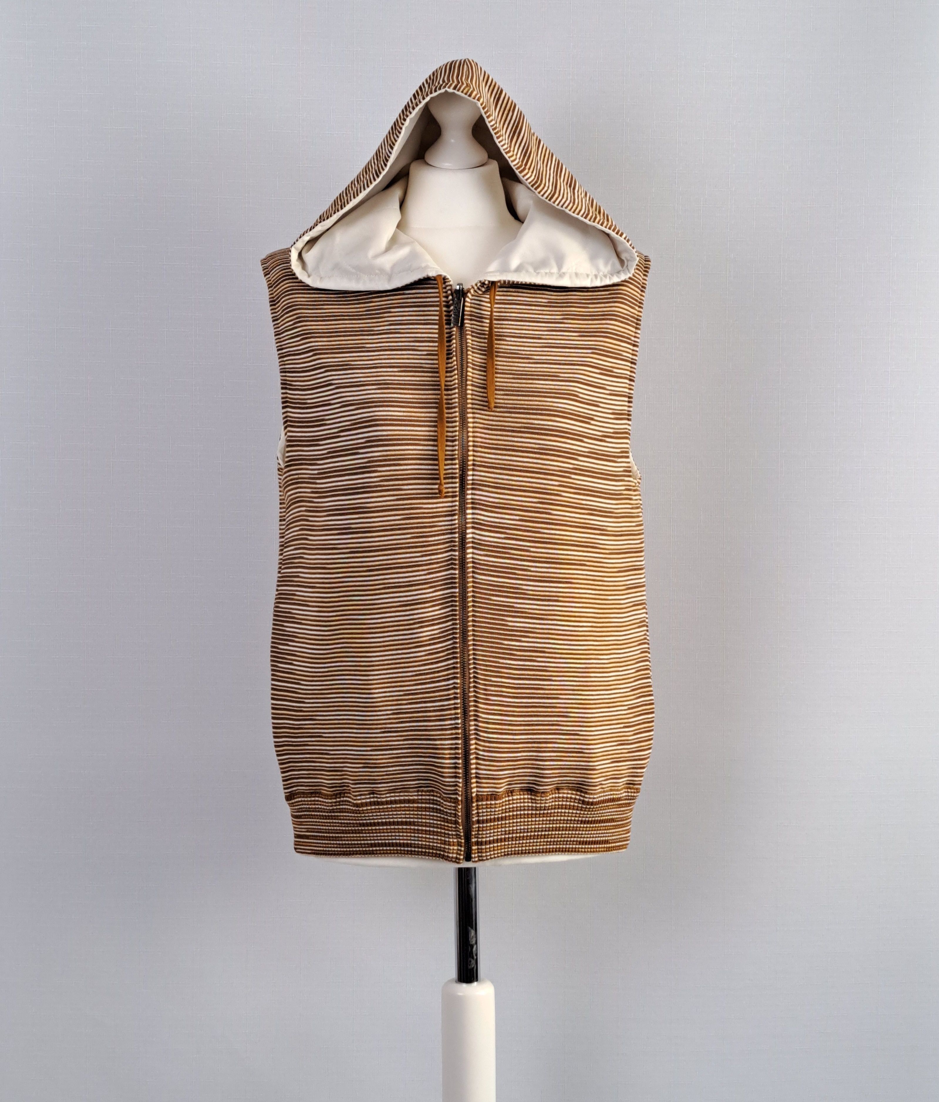 Missoni Missoni Sport mens reversible hooded vest. Size 46IT Size US S / EU 44-46 / 1 - 1 Thumbnail