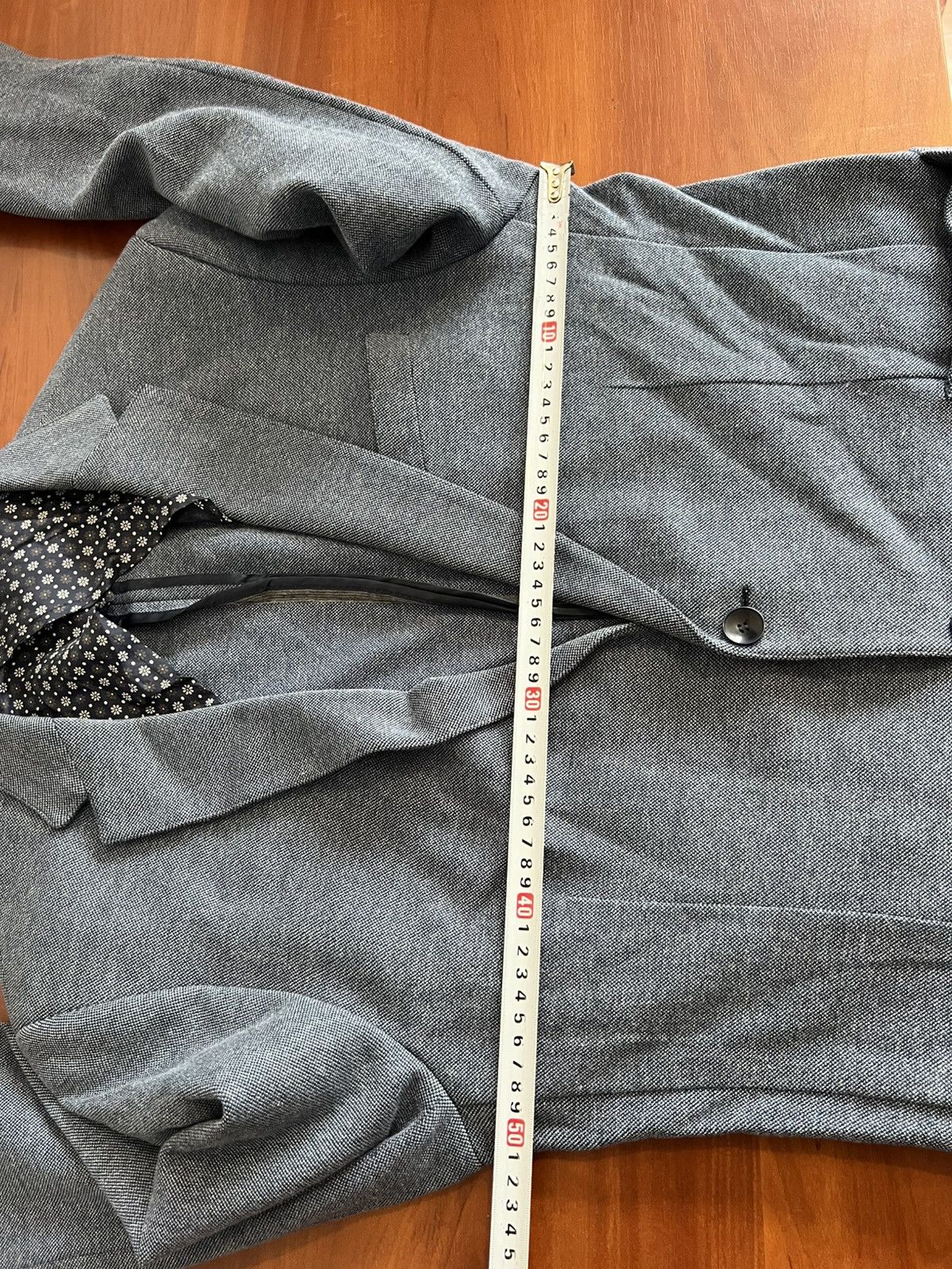 Louis Feraud LOUIS FERAUD PARIS MADE IN ITALY BLUE MENS SOLID BLAZER 52 Size 52R - 14 Thumbnail