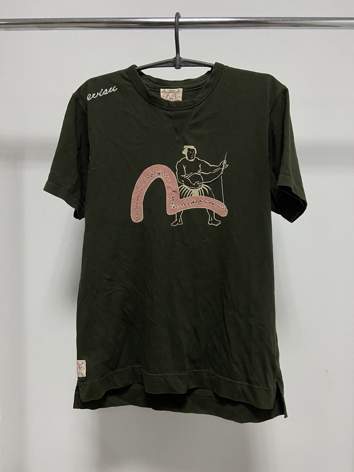 Evisu × Vintage Evisu Genes big Logo T Shirt vintage Seagull Stuffed Indigo Size US M / EU 48-50 / 2 - 1 Thumbnail