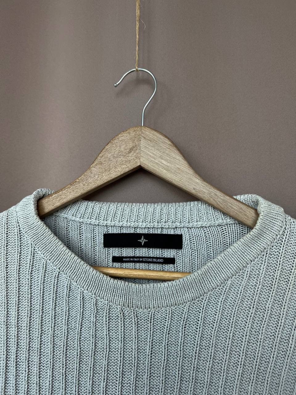 Stone Island Stone Island Denims Knit Sweater Vintage Size XL Cotton Rare Size US XL / EU 56 / 4 - 10 Thumbnail