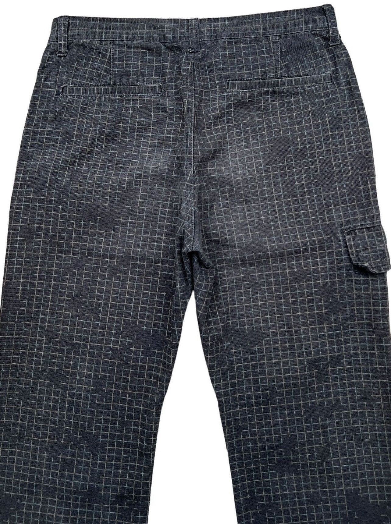 PPFM PPFM Japan Checkered Multipocket Black Pants 30x30.5 Size US 30 / EU 46 - 4 Thumbnail