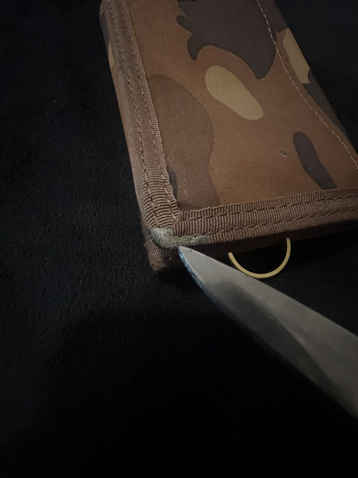 Bape Brown camo trifold wallet Size ONE SIZE - 7 Thumbnail
