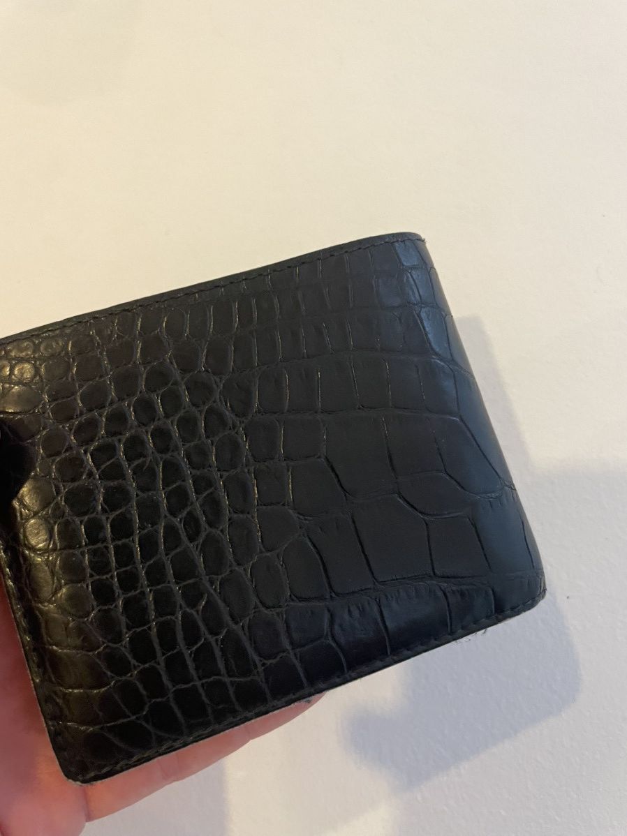 Tom Ford Tom Ford Black Genuine Alligator Wallet Size ONE SIZE - 2 Thumbnail