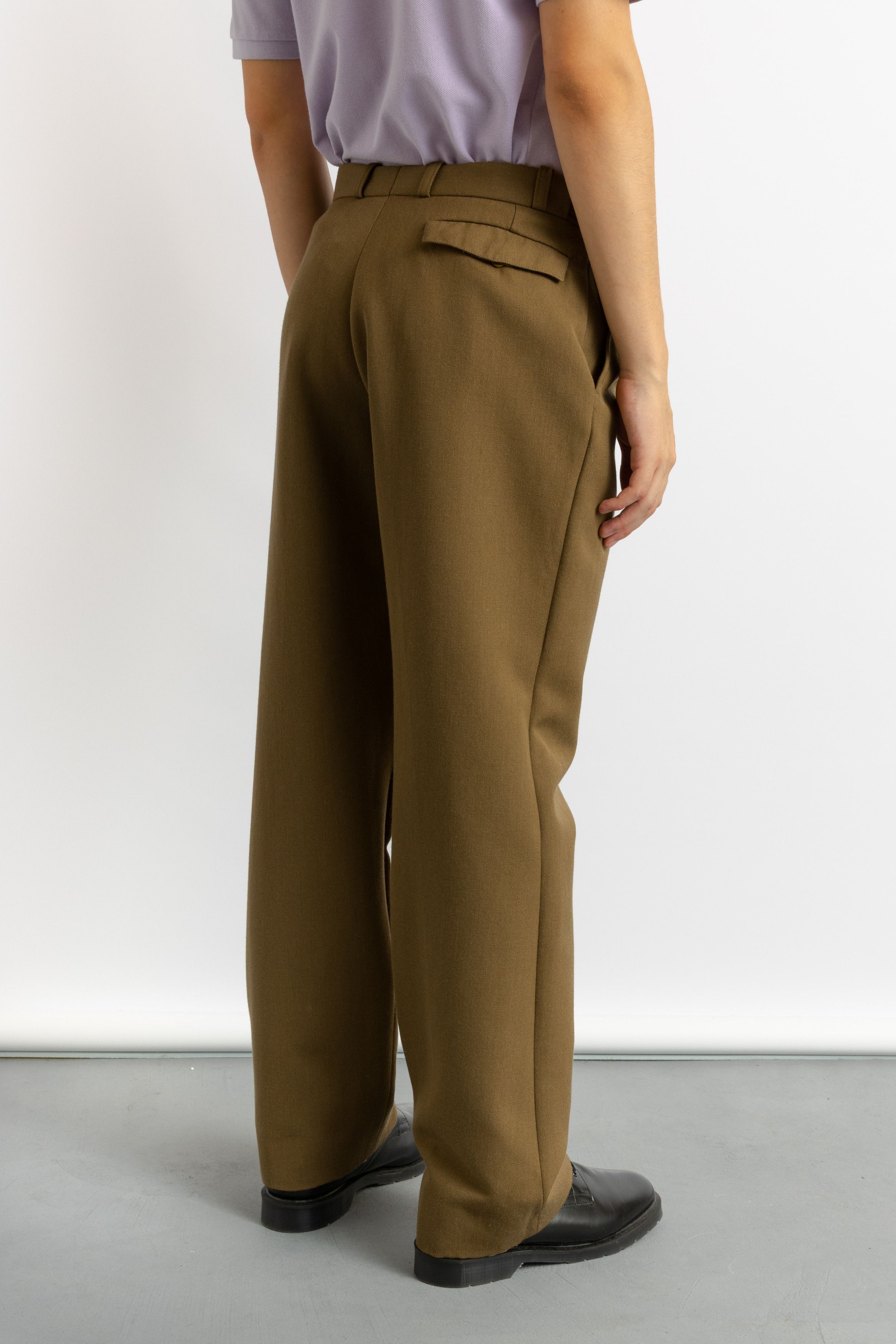 Vintage Men's Vintage 1970s Wool Trousers 32 size 8731 Size US 32 / EU 48 - 7 Thumbnail