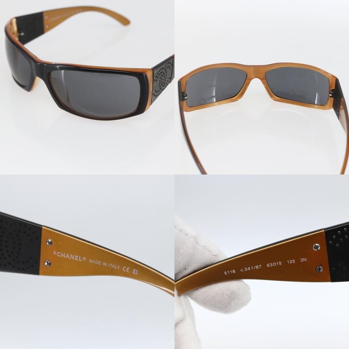 Chanel Chanel CC 4106 Sunglasses Size ONE SIZE - 4 Thumbnail