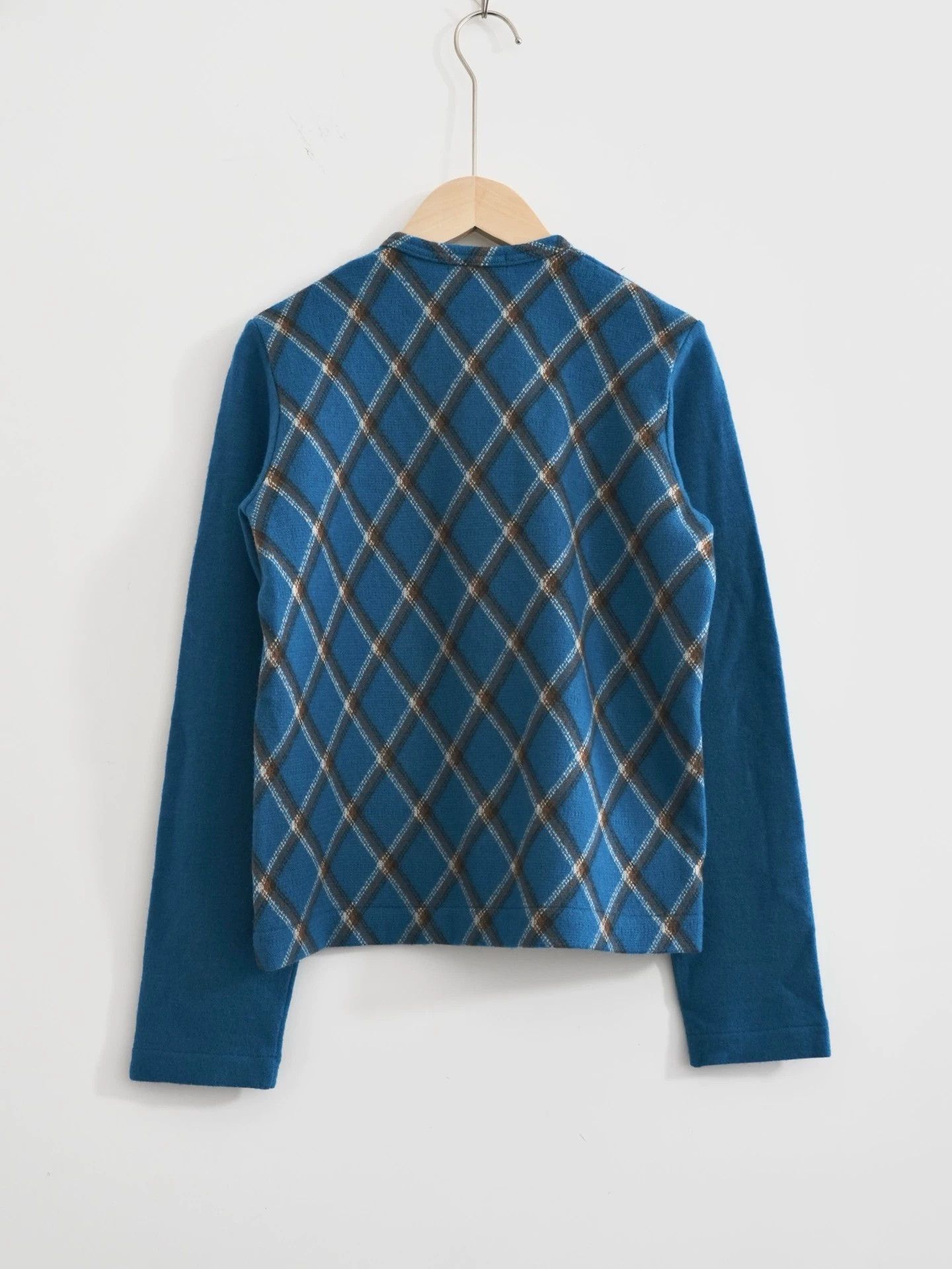 Comme des Garcons tricot cdg 2001 blue orange striped fur cardigan one size Size S / US 4 / IT 40 - 5 Thumbnail