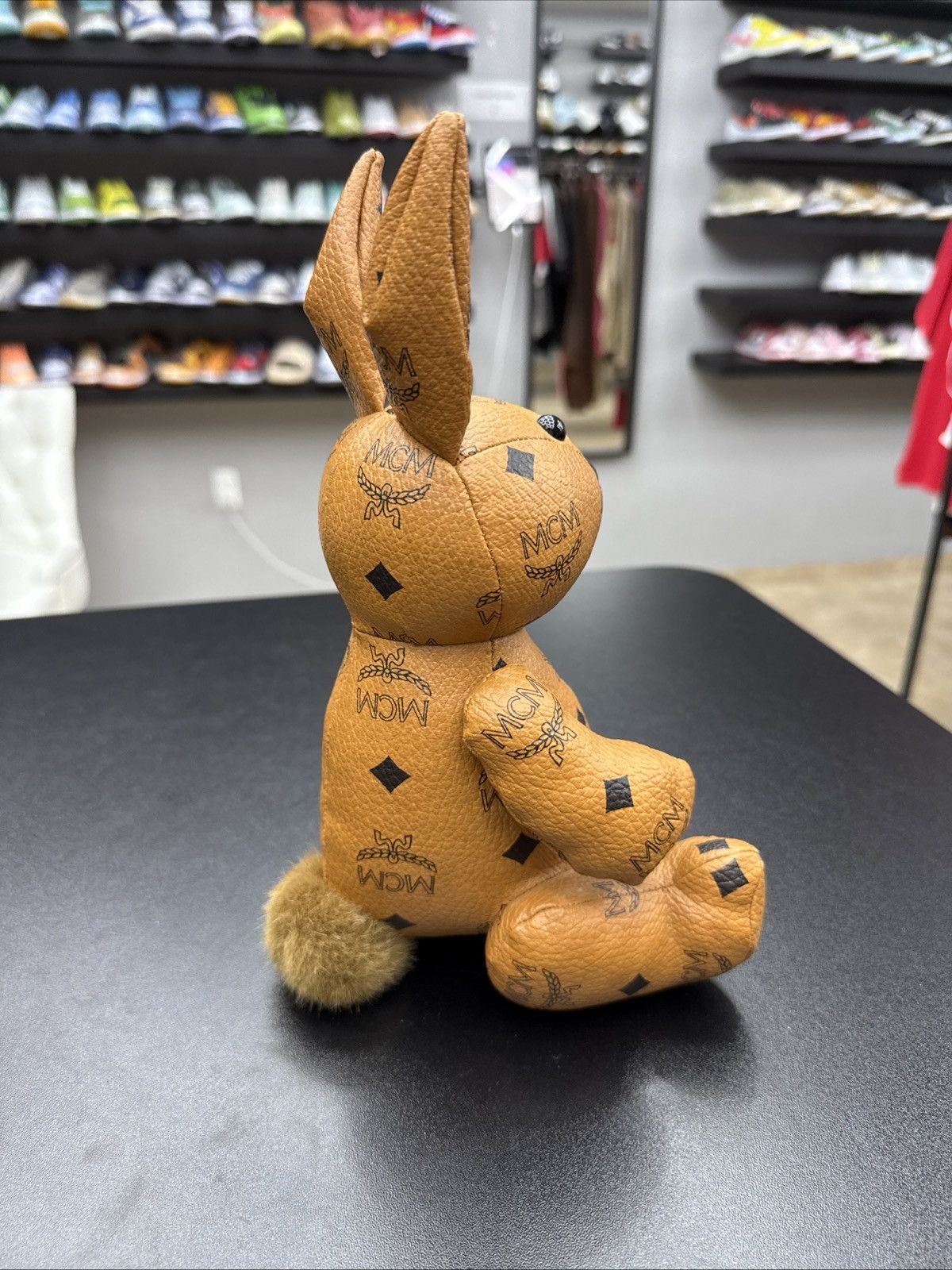 MCM AUTHENTIC MCM Leather Rabbit Plush Toy Stuffed Size ONE SIZE - 3 Thumbnail
