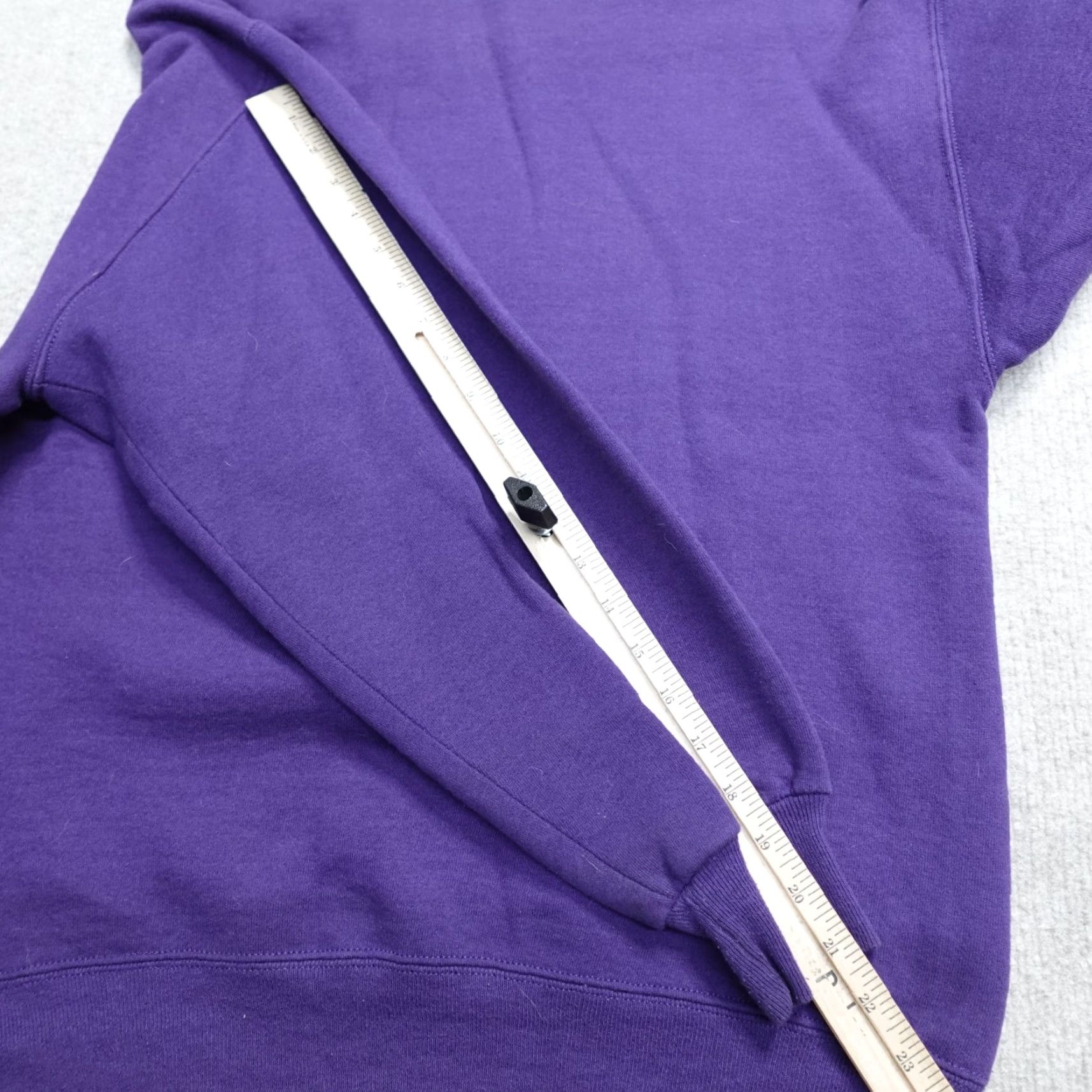 Vintage VINTAGE American Vintage Michigan Mackinaw Sweater Shirt Mens Medium Purple United States Embroidered USA Crew Neck Cotton Blend Long Sleeve Pullover Size US M / EU 48-50 / 2 - 7 Thumbnail