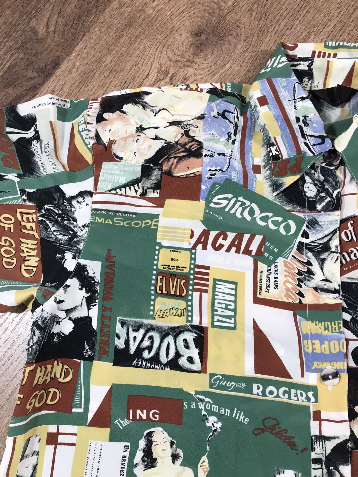 Vintage Vintage 90s ART Movie Logo Hawaiian Shirt Streetwear Style Size US S / EU 44-46 / 1 - 6 Thumbnail