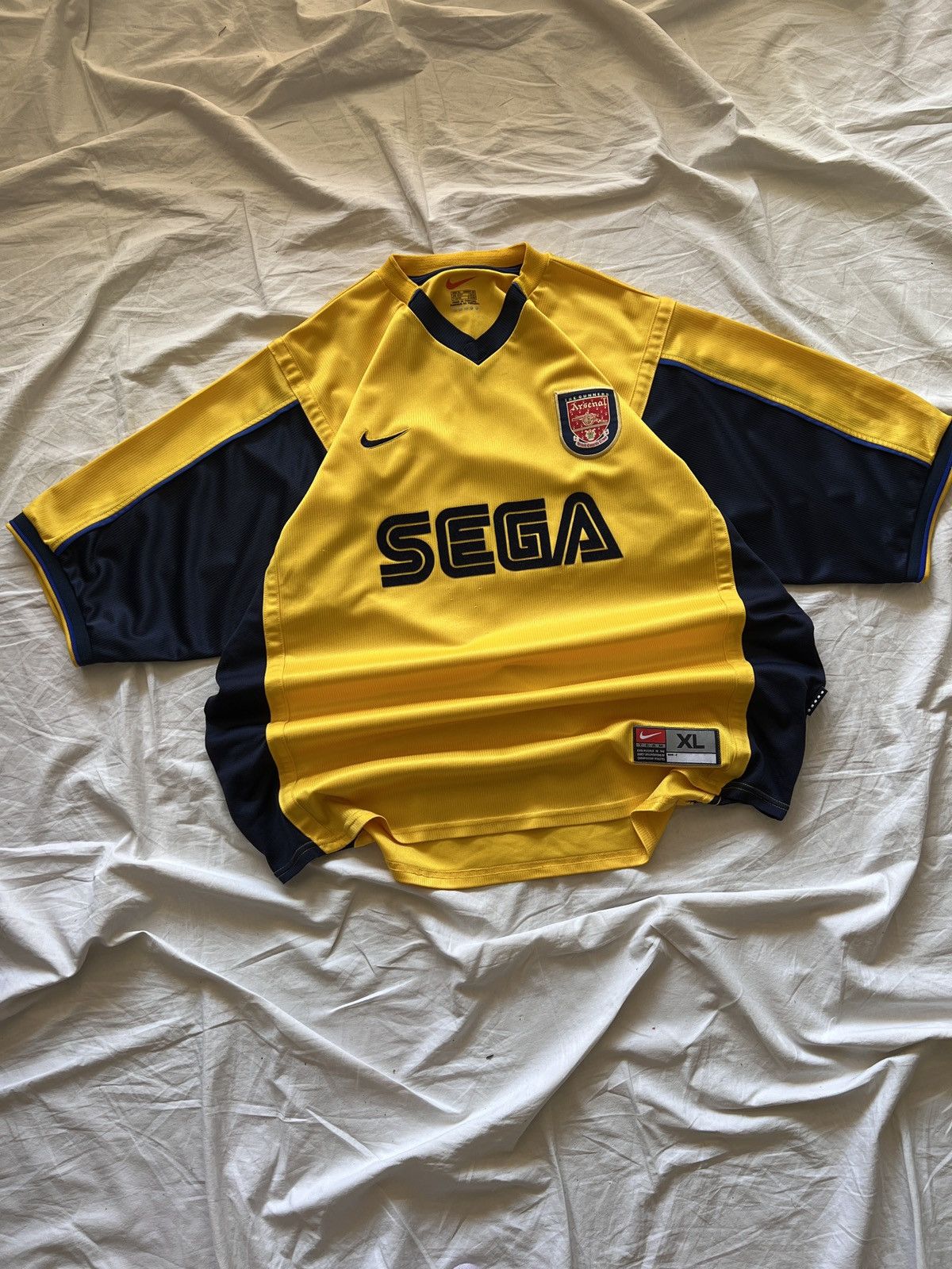 Nike nike arsenal vintage rare jersey Size US XL / EU 56 / 4 - 2 Thumbnail