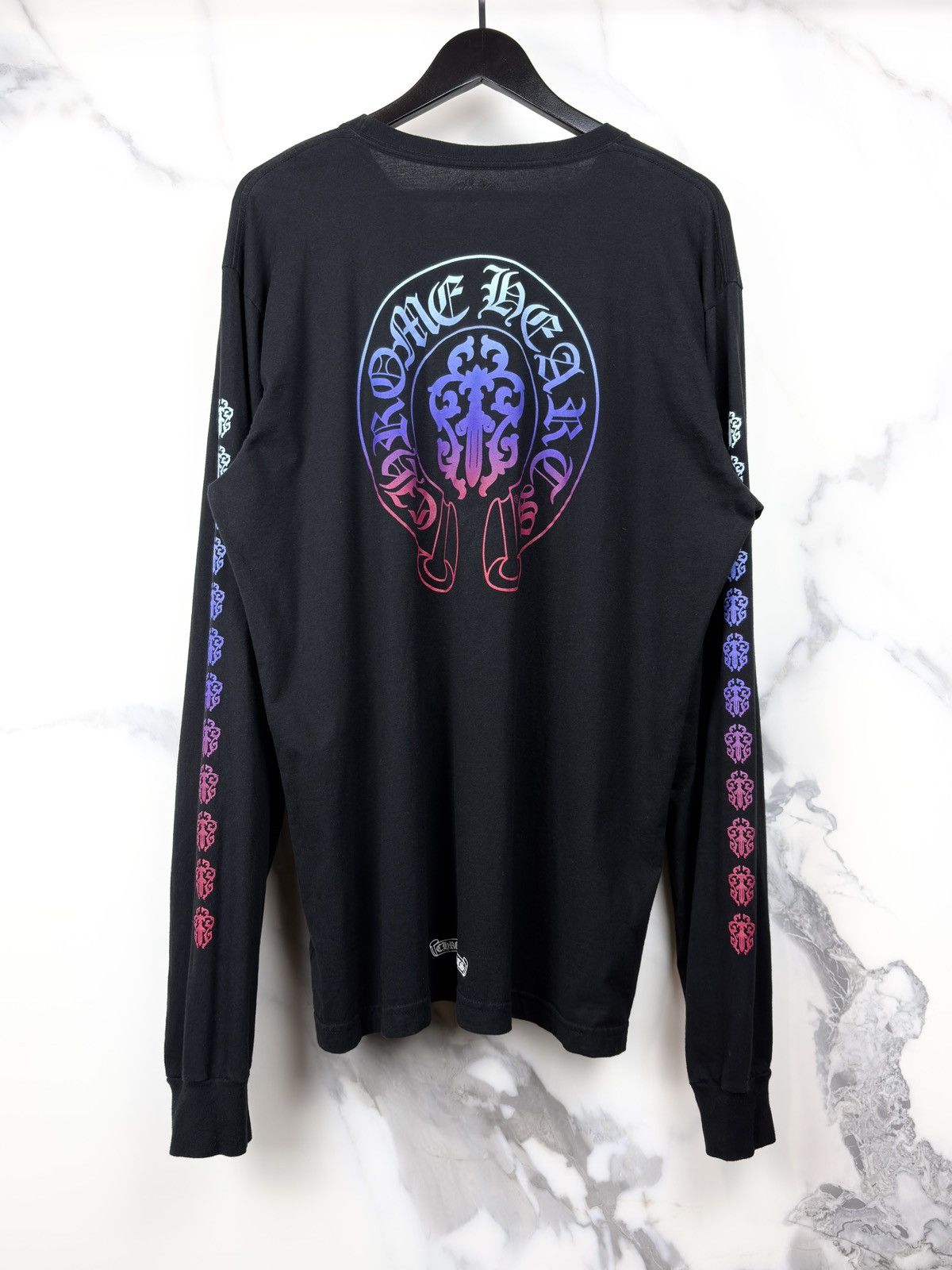 Chrome Hearts Chrome Hearts Multicolor Horseshoe Long Sleeve Shirt