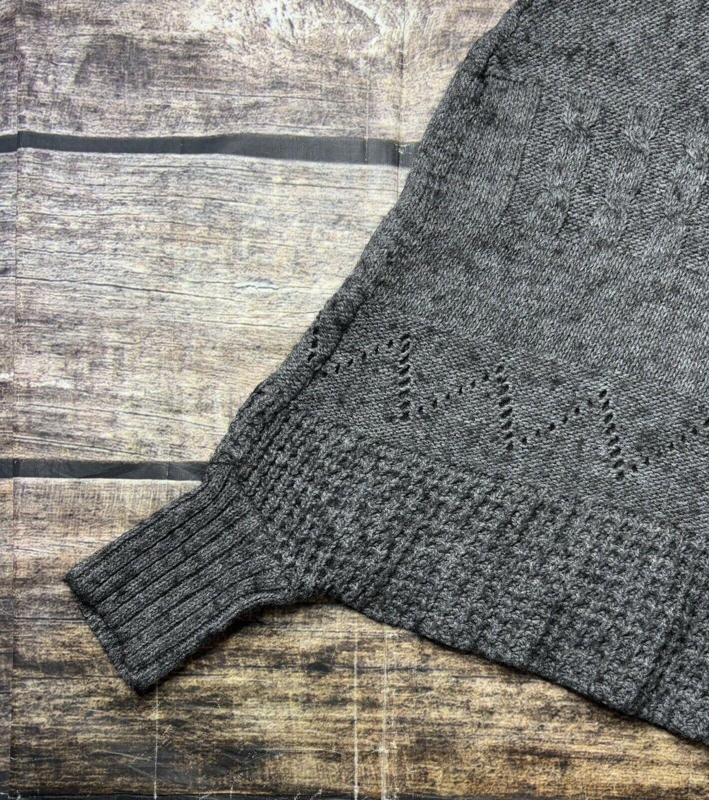 Other Maison Pholya Poncho Sweater Women's S/M Wool Alpaca Italy Size S / US 4 / IT 40 - 5 Thumbnail