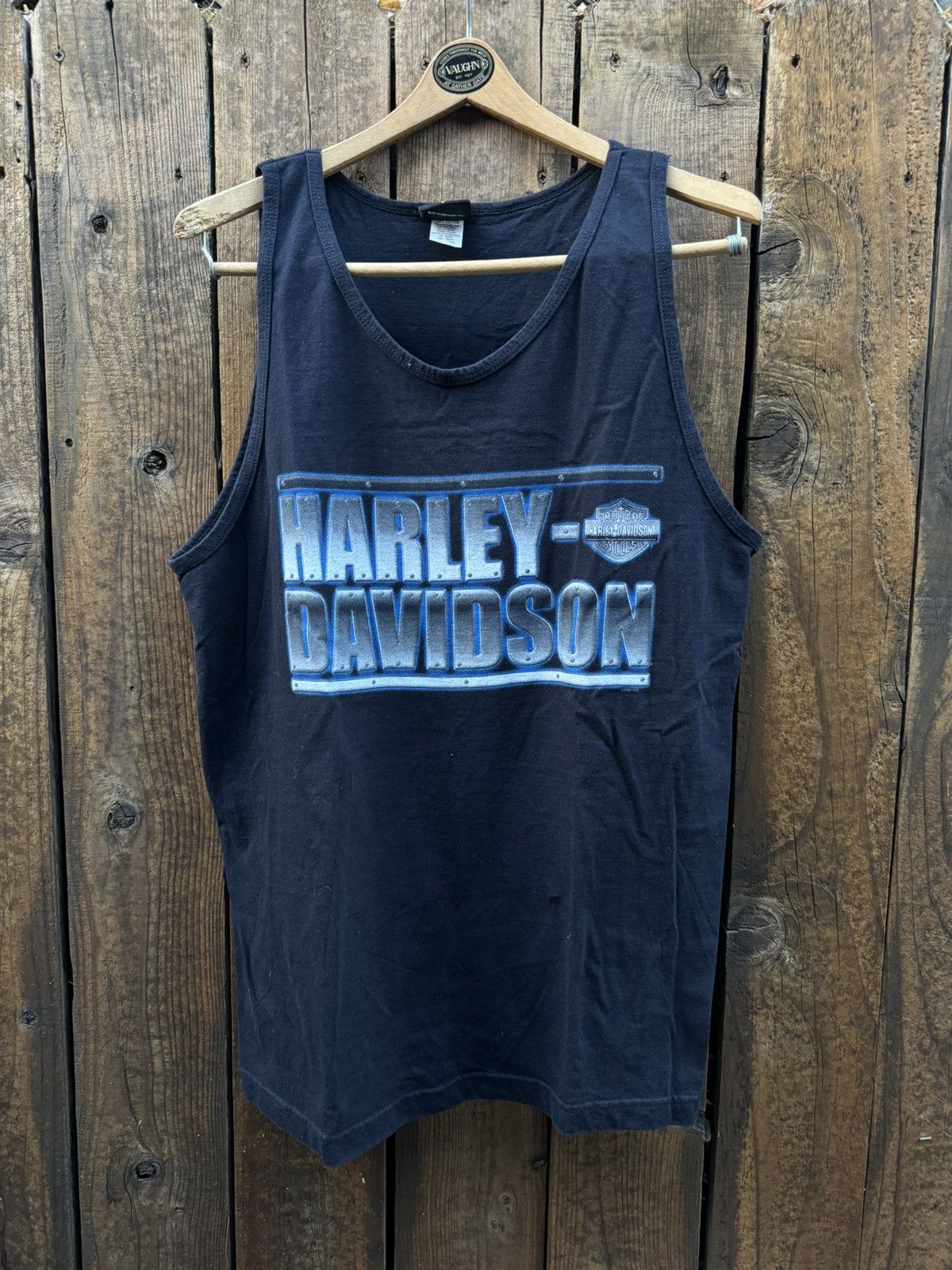 Harley Davidson × Vintage 2004 Harley Davidson Tank Top Size US L / EU 52-54 / 3 - 1 Thumbnail