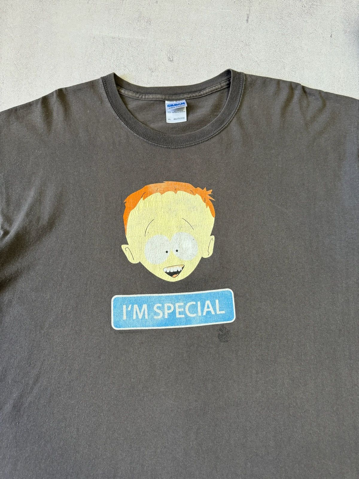 Vintage South Park Im Special T Shirt Tee Brown Vintage 90s Baggy Size US L / EU 52-54 / 3 - 3 Thumbnail