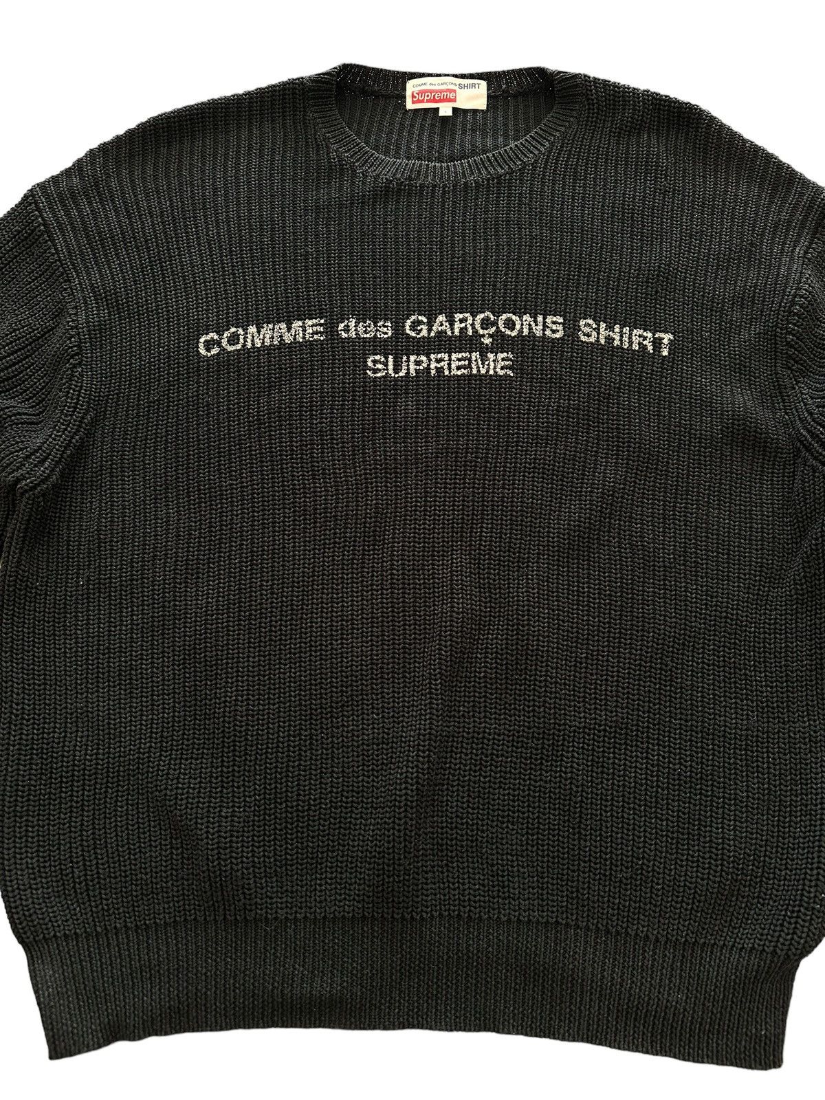 Supreme Supreme Comme Des Garcons Shirt Sweater Size Large Grailed