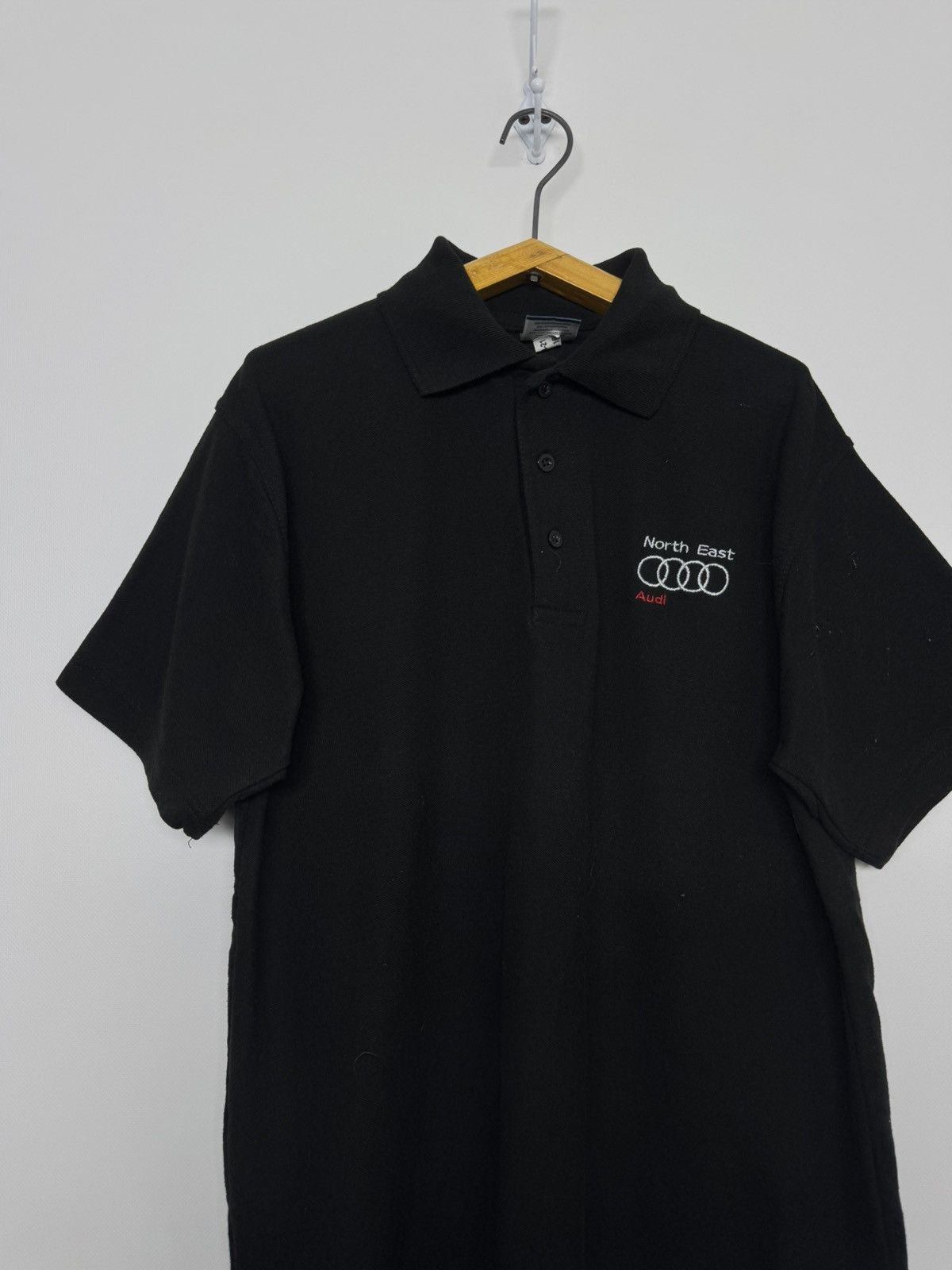Audi Vintage Y2k Racing Polo Audi T-Shirt 00’s Size US M / EU 48-50 / 2 - 6 Thumbnail