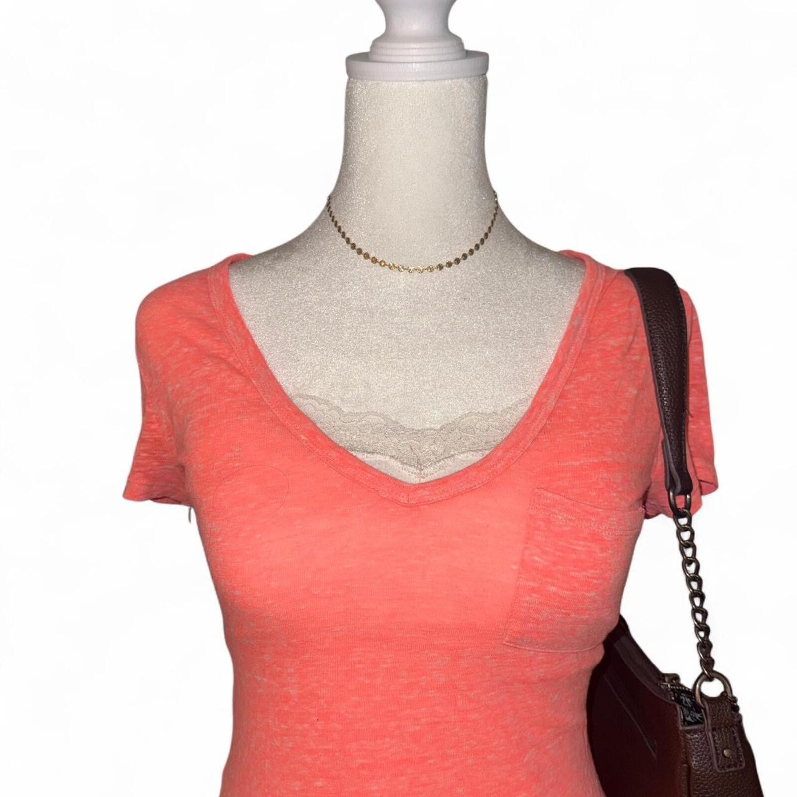 American Eagle Outfitters Vintage sheer soft pink American Eagle top Size S / US 4 / IT 40 - 2 Thumbnail