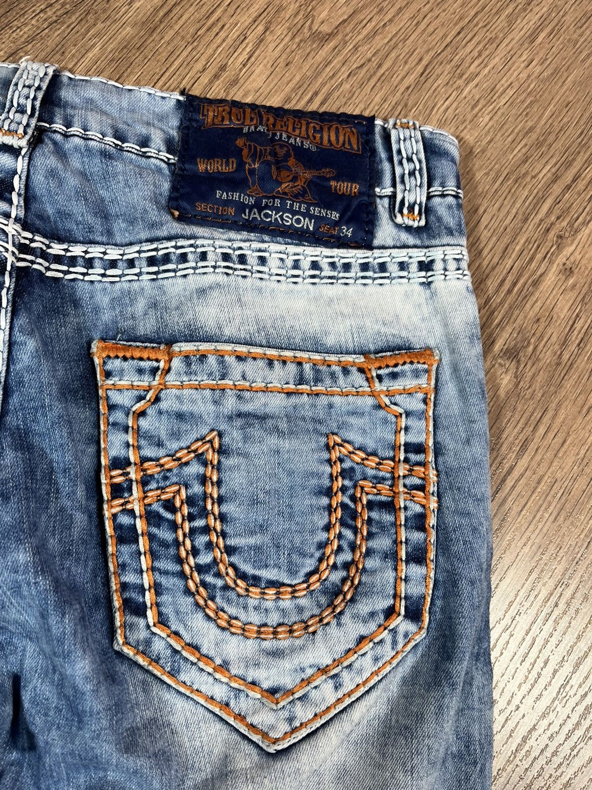 True Religion True Religion Vintage Jackson Y2K Denim Jeans Pants Size US 34 / EU 50 - 16 Thumbnail