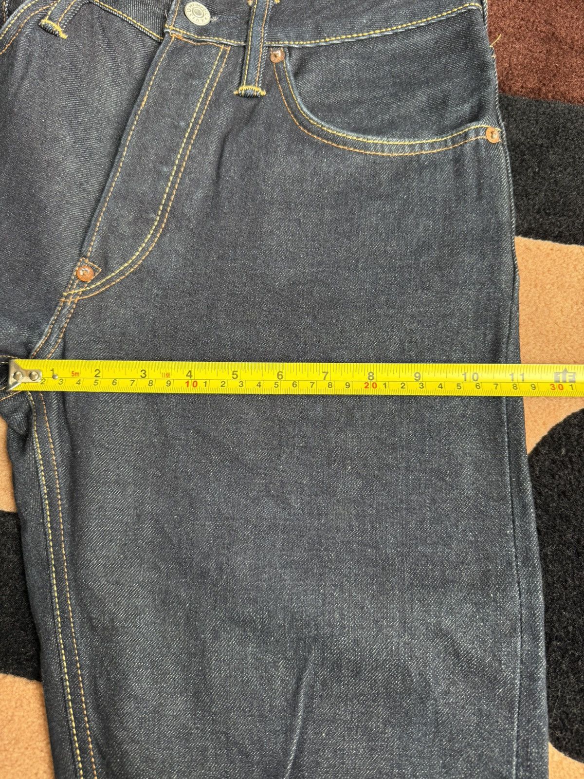Evisu EVISU Mosaic embroidery daicock denim jeans size:30x34 Size US 30 / EU 46 - 11 Thumbnail