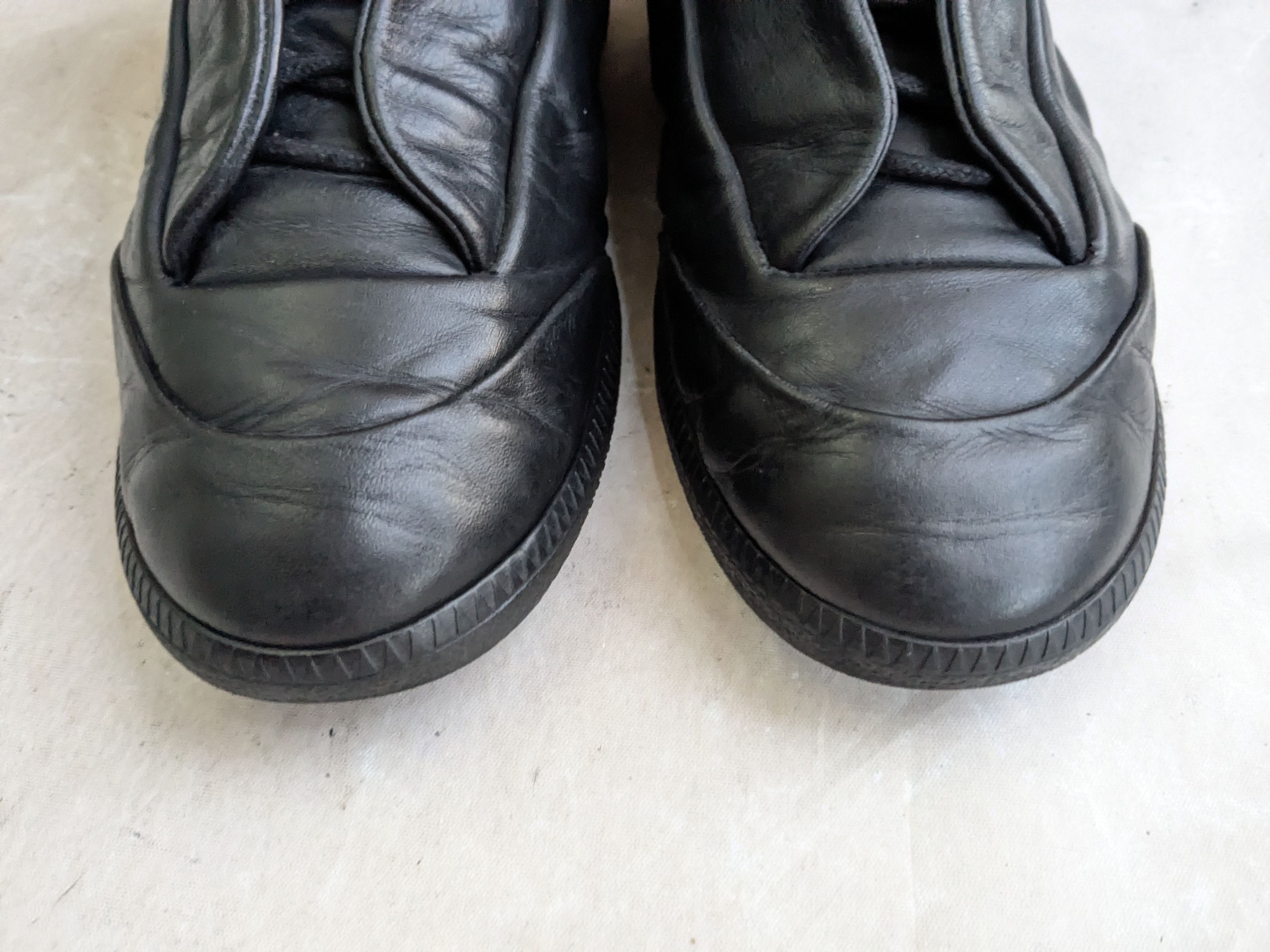 Maison Margiela Maison Margiela Futures Black 8 41 High Tops Leather Size US 8 / EU 41 - 4 Thumbnail