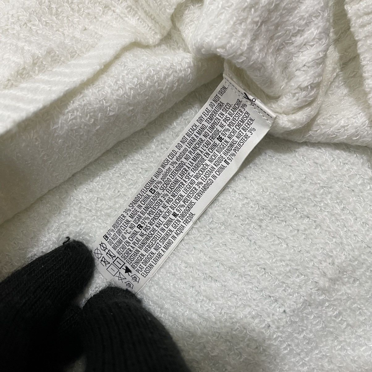 Forever 21 Forever 21 White Knitted Sweater Size L / US 10 / IT 46 - 6 Thumbnail