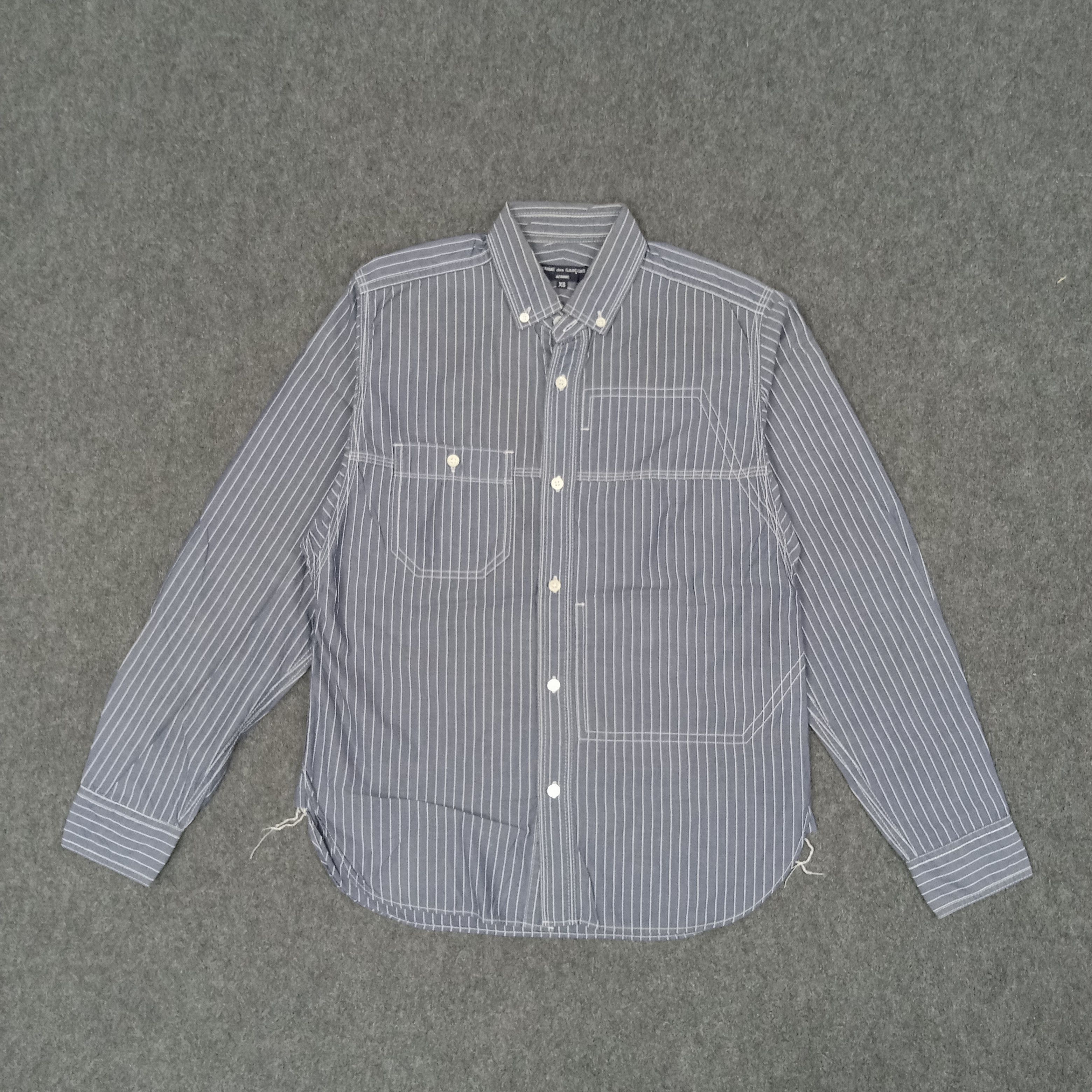 Comme des Garcons × Japanese Brand × Vintage Vintage Comme des Garcons Japan Button Up Shirt Size US XS / EU 42 / 0 - 1 Thumbnail