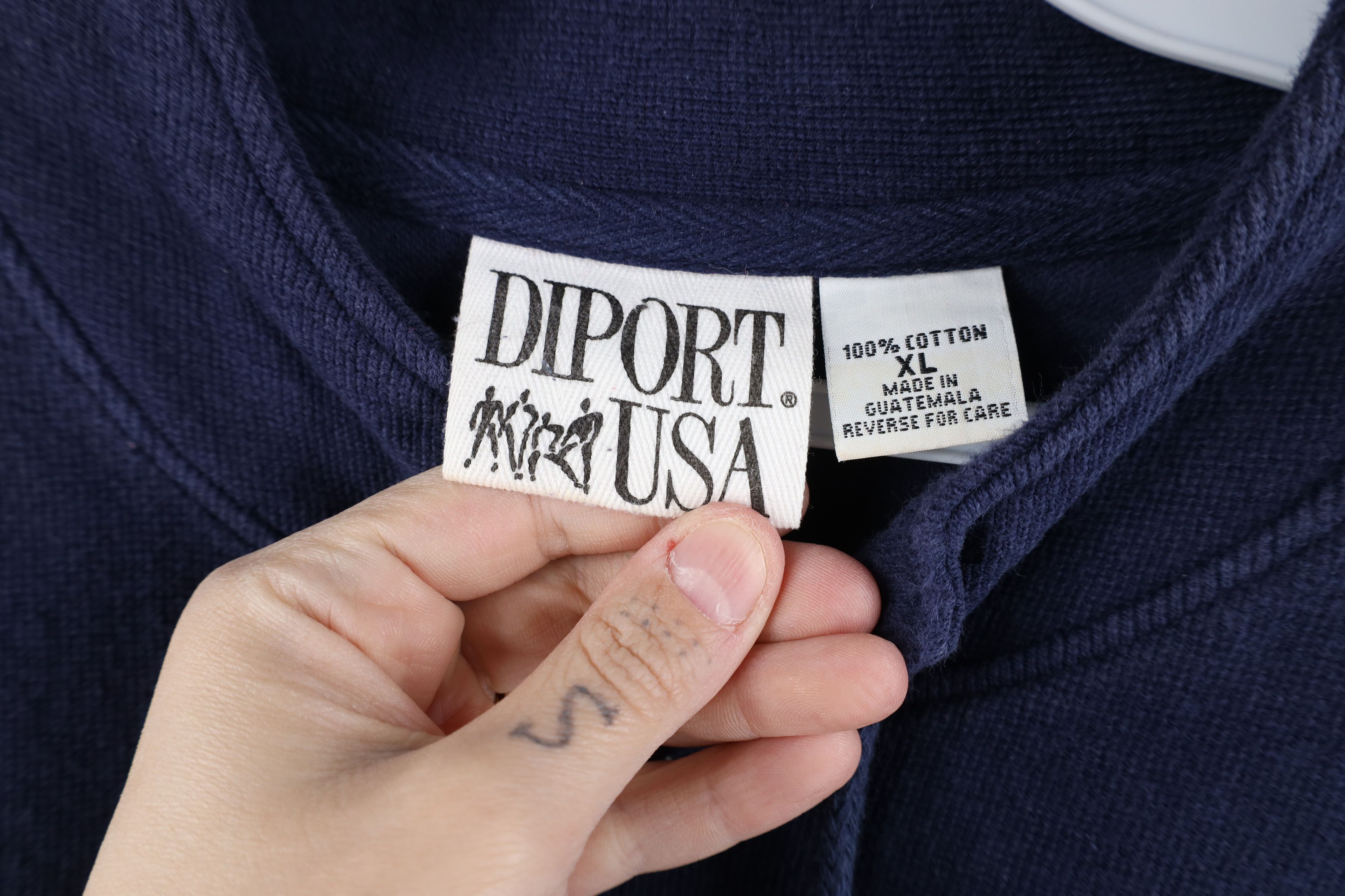Vintage Vintage 90s Streetwear Diego Sailboat Thermal Knit Sweater Size US XL / EU 56 / 4 - 6 Thumbnail