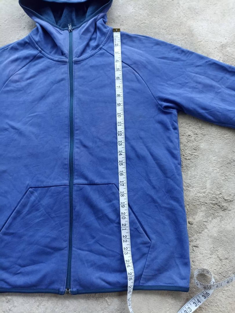 Japanese Brand × Uniqlo Uniqlo blue fleece zipper Hoodie Size US M / EU 48-50 / 2 - 13 Thumbnail