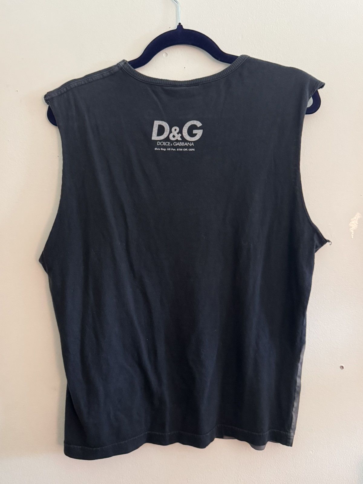 Dolce & Gabbana Vintage D&G Elvis Presley Tank top Size US L / EU 52-54 / 3 - 3 Thumbnail