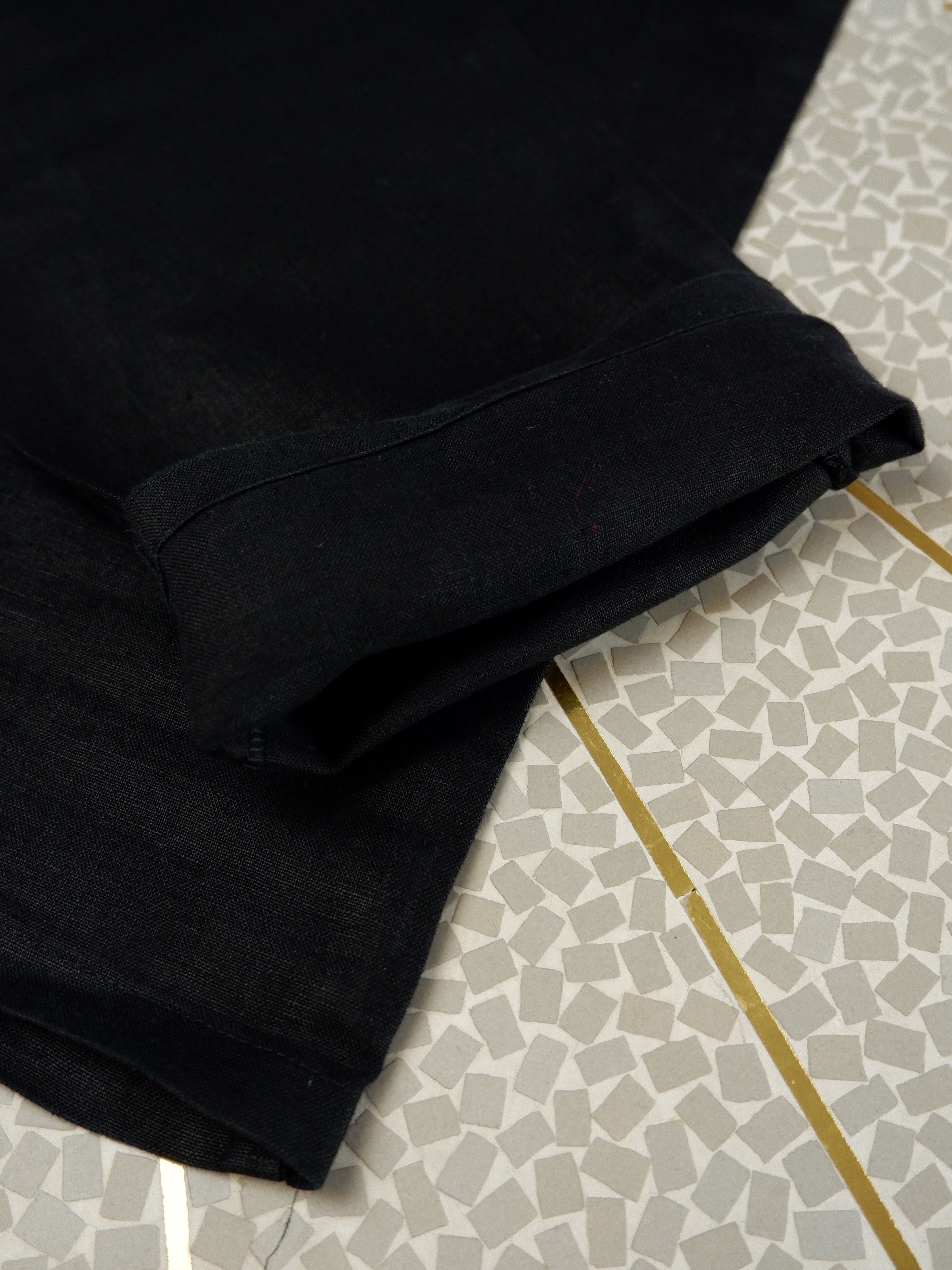 Raf Simons Last drop! Raf Simons narrow fit 5-pocket linen pants Size US 30 / EU 46 - 7 Thumbnail