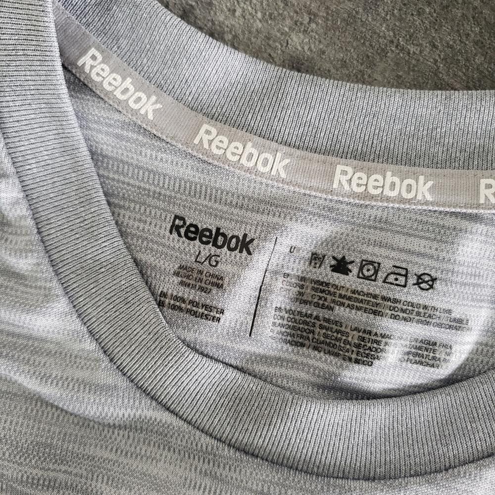 Reebok Light Grey Reebok Athletic Tank Size US L / EU 52-54 / 3 - 3 Thumbnail