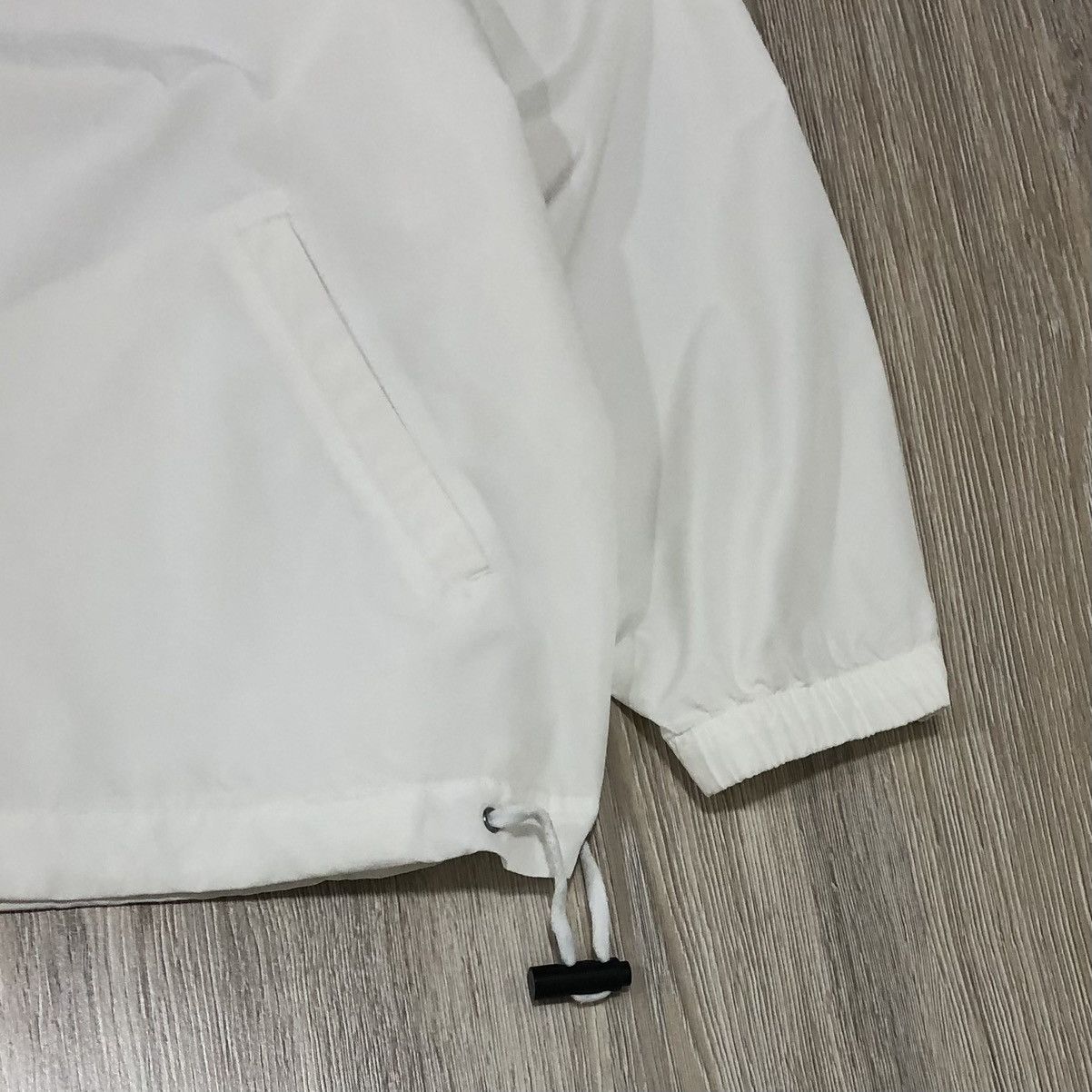Nike Vintage Nike Pullover White Plain Windbreaker Nylon Jacket Size US XL / EU 56 / 4 - 6 Thumbnail