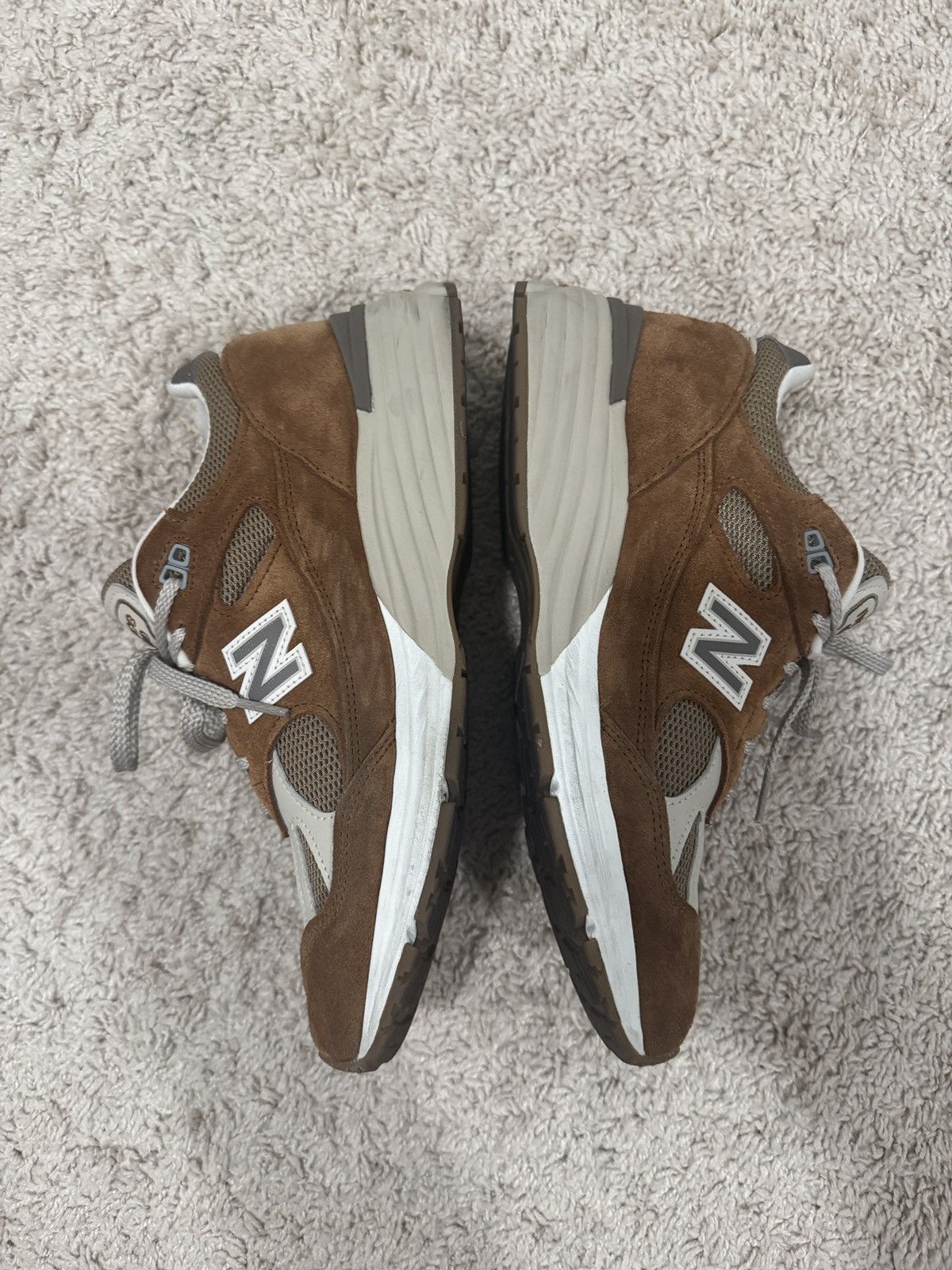 New Balance New Balance 991 v2 ‘Iconic Influences’ Caramel Cafe Size US 8.5 / EU 41-42 - 3 Thumbnail