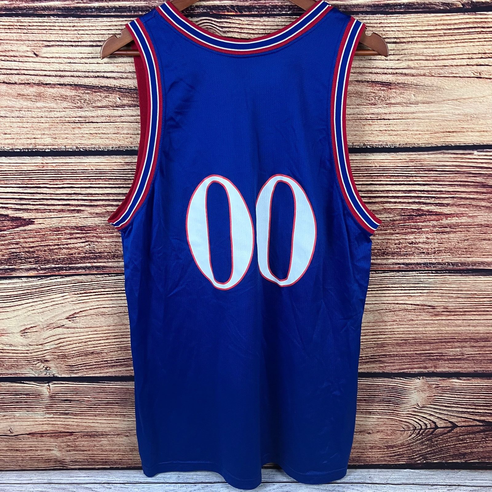 Champion × Vintage Vintage 1990s Champion University Of Kansas Jayhawks Jersey Size US L / EU 52-54 / 3 - 4 Thumbnail